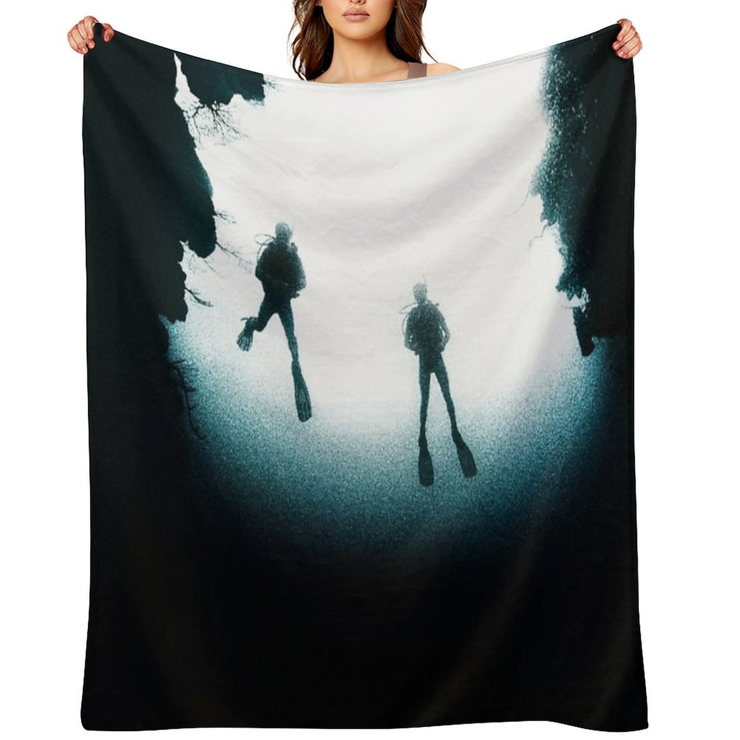 Deep Dive Anti-pilling Throw Blanket