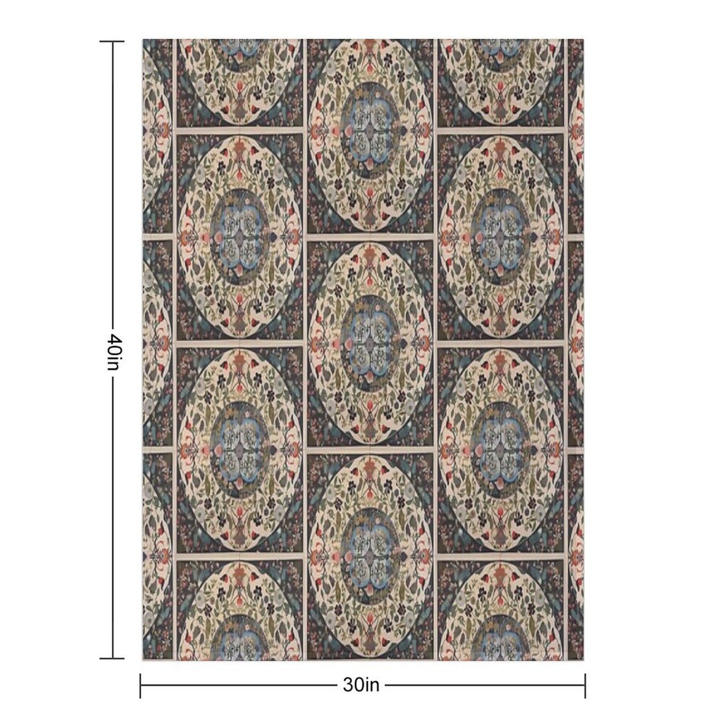Vintage Art And Craft Styles Gift-ready Throw Blanket
