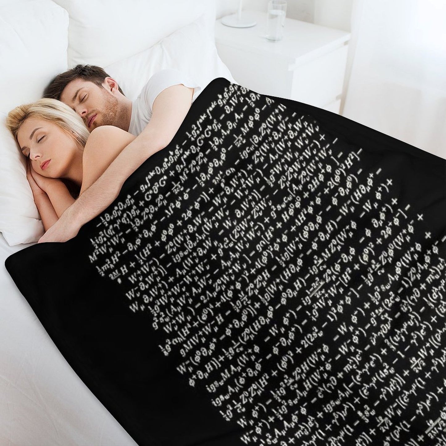 The Standard Model - A Love Poem Machine-washable Throw Blanket