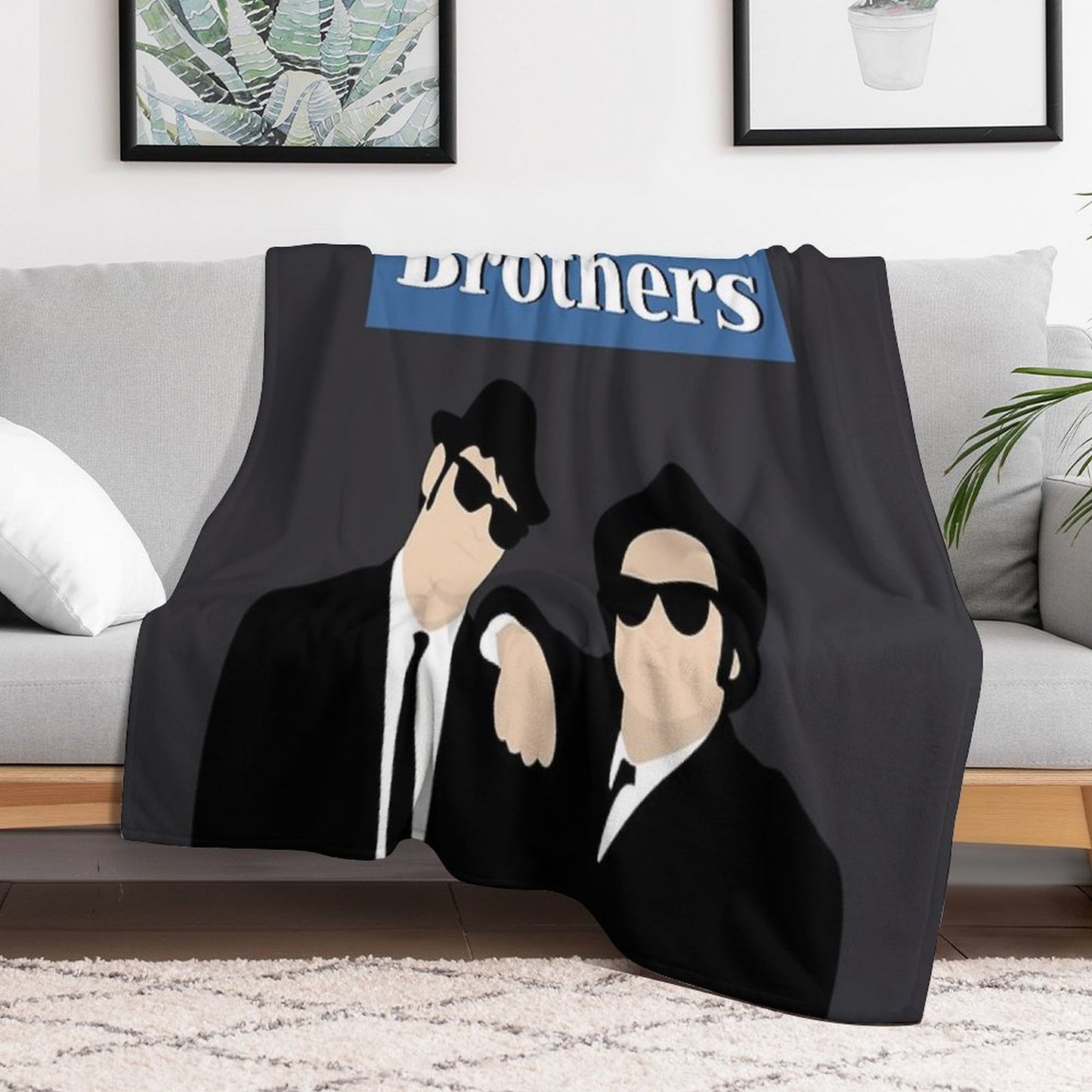 Blues Brothers Versatility Throw Blanket