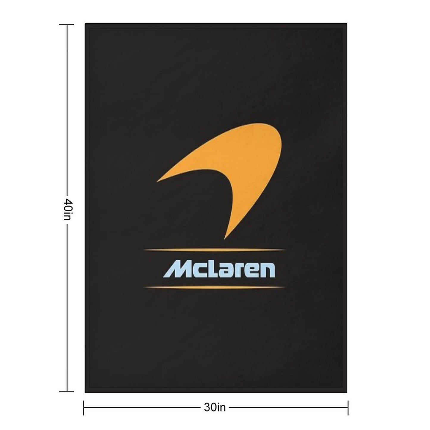 Mclaren Plush Throw Blanket