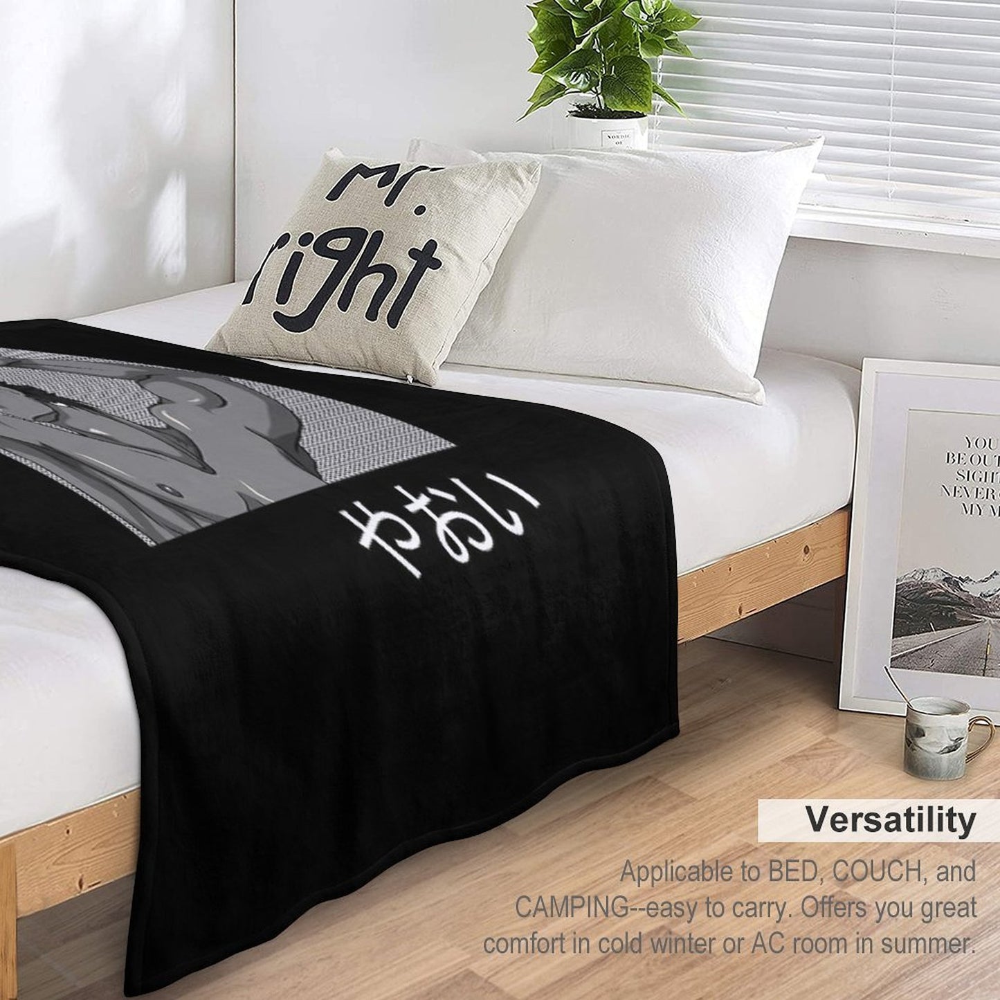 Yaoi Multi-functional Throw Blanket
