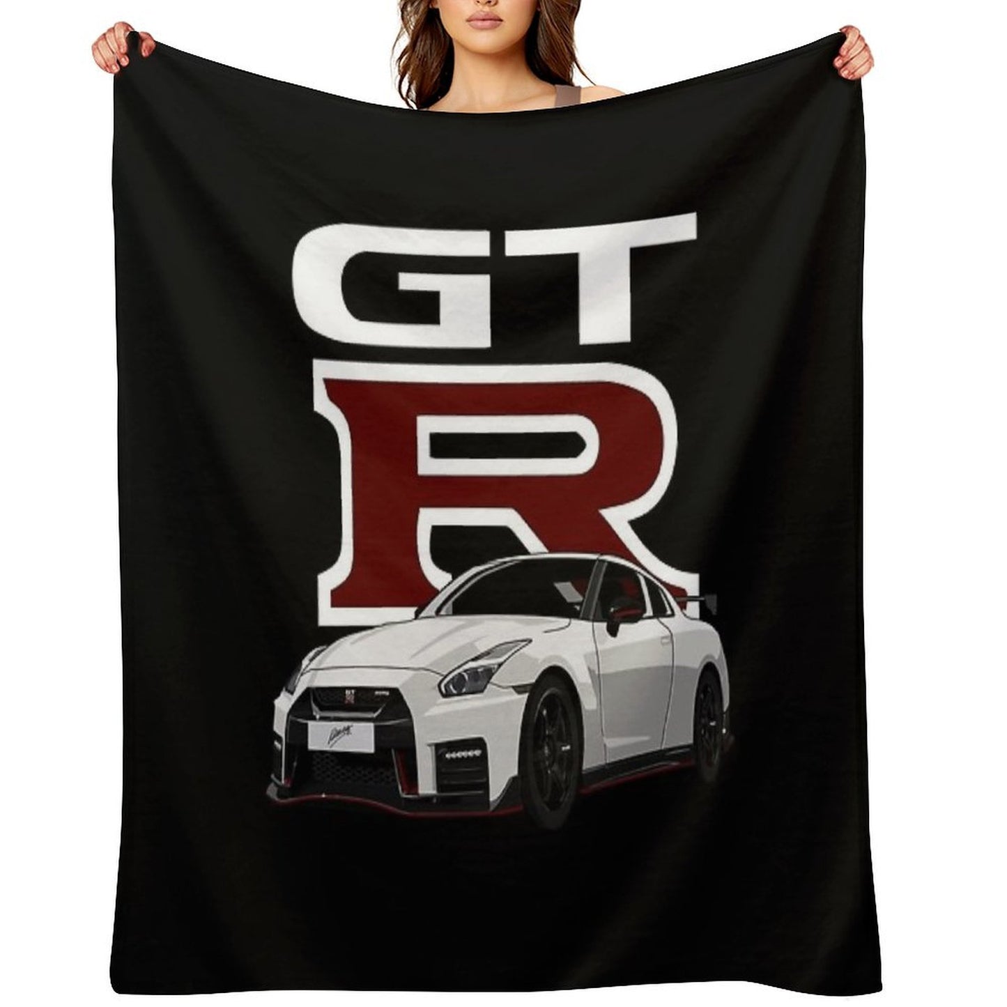 Nissan Skyline GTR Eco-conscious Throw Blanket