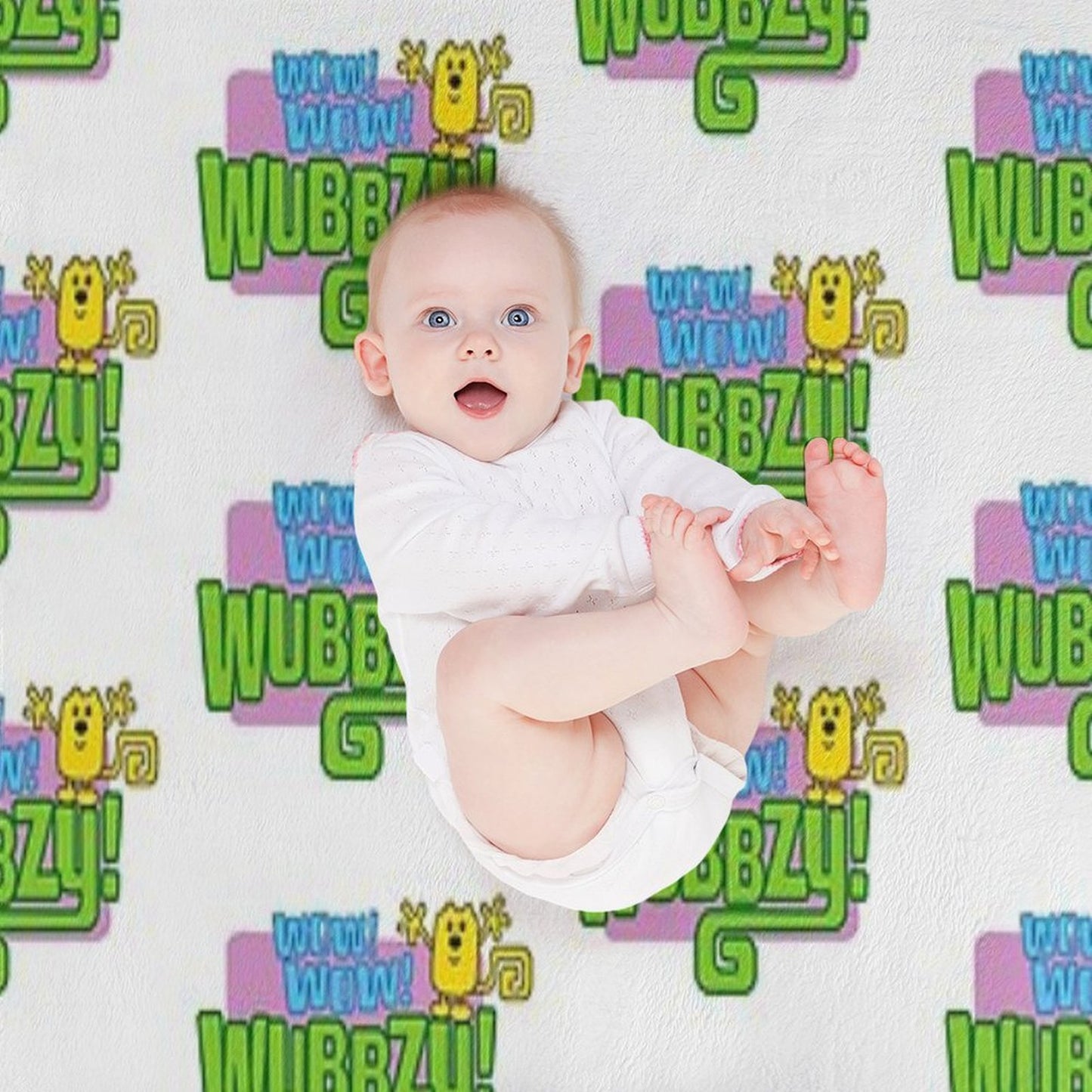Wow Wow Wubbzy Anti-pilling Throw Blanket