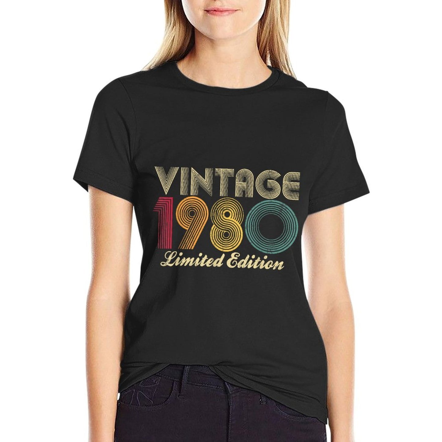 1980 45th Birthday Vintage Limited Edition 45 Years Old Affordable Price T-Shirt
