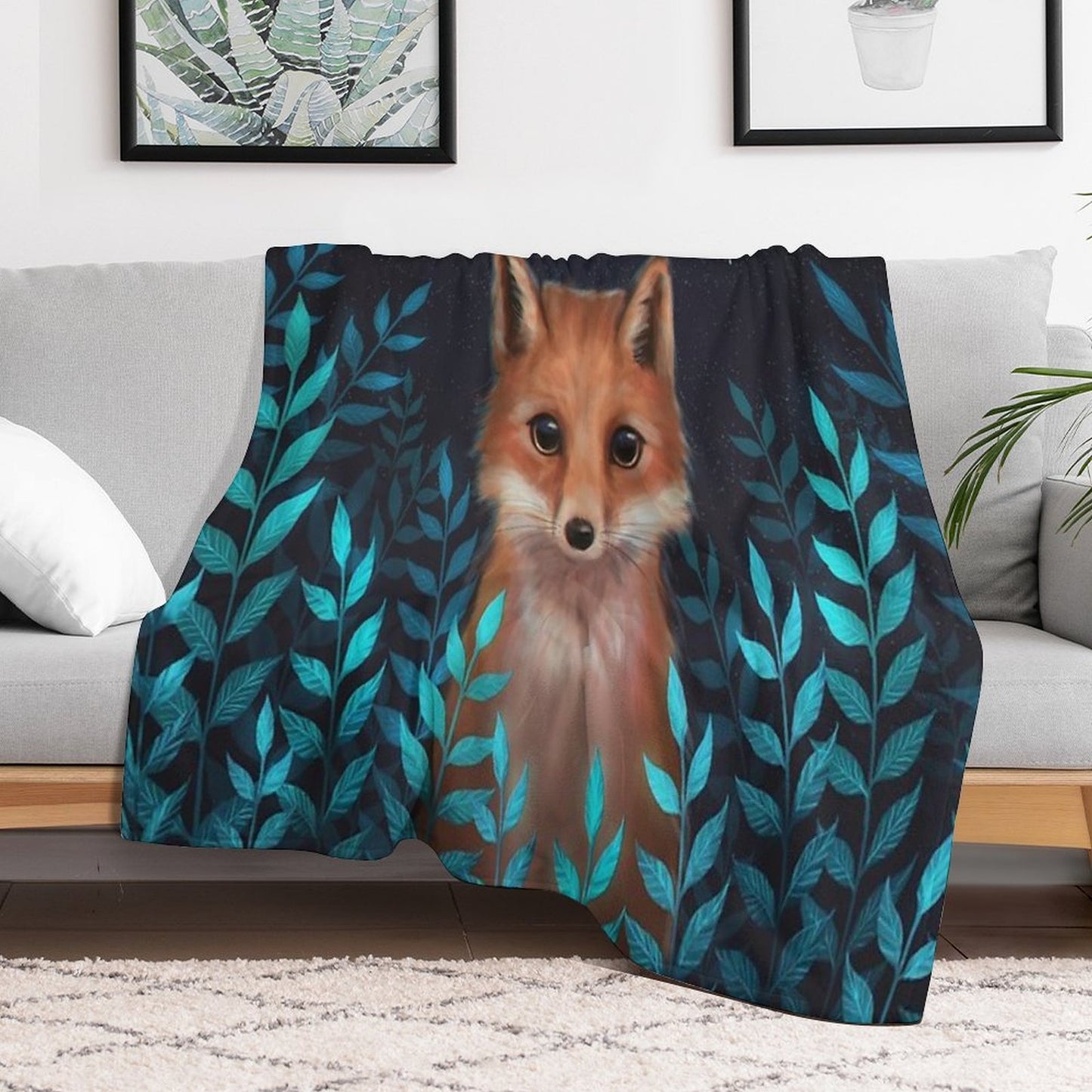 Fox Versatility Throw Blanket