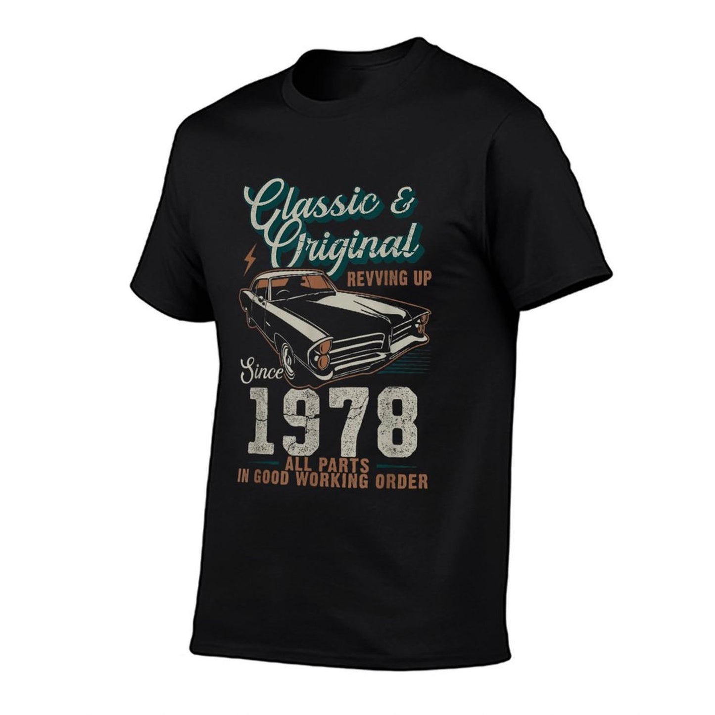 Born 1978 Vintage Classic Car 47th Birthday Graphic-printed T-Shirt