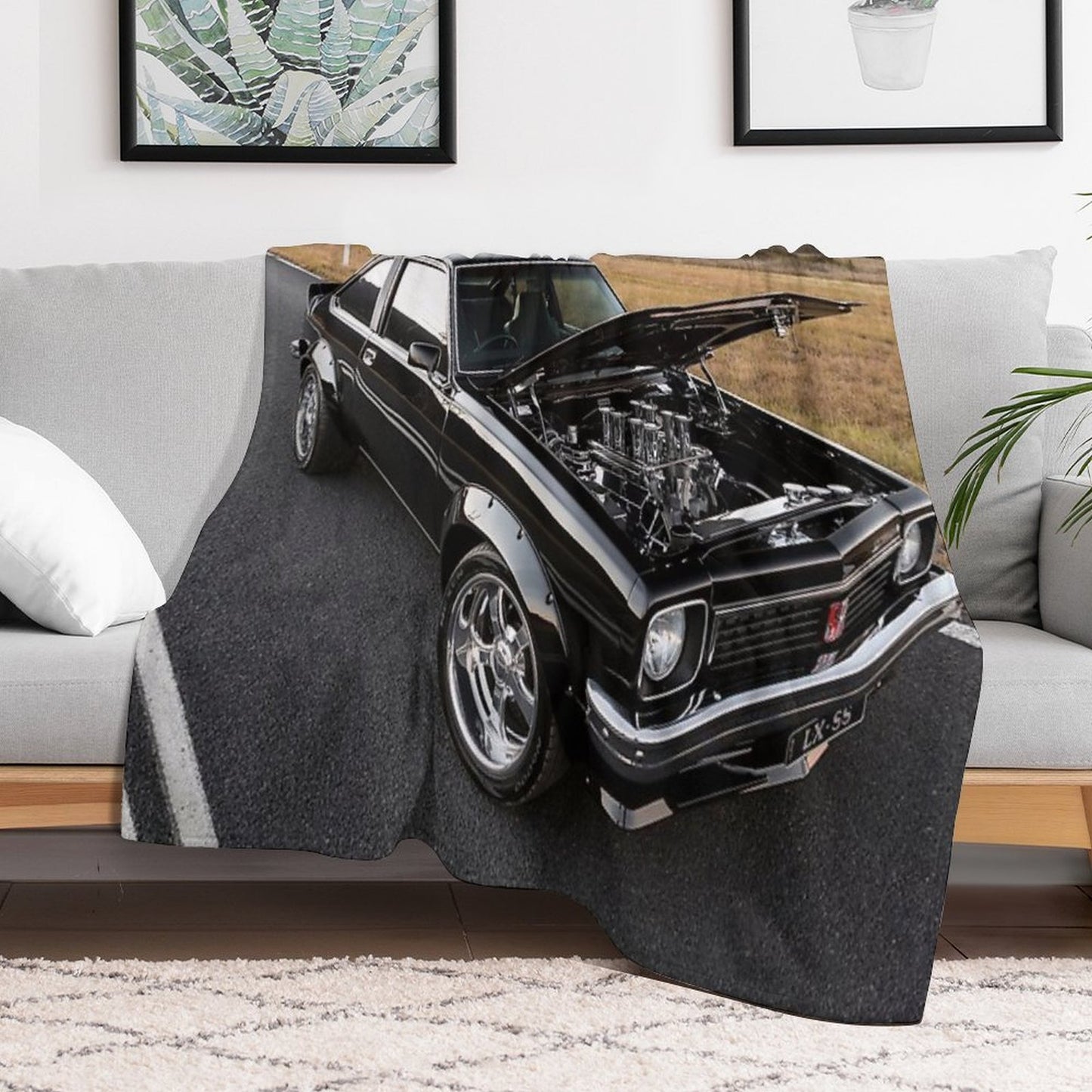 Stephen Barrie's Holden LX Torana All-season Throw Blanket