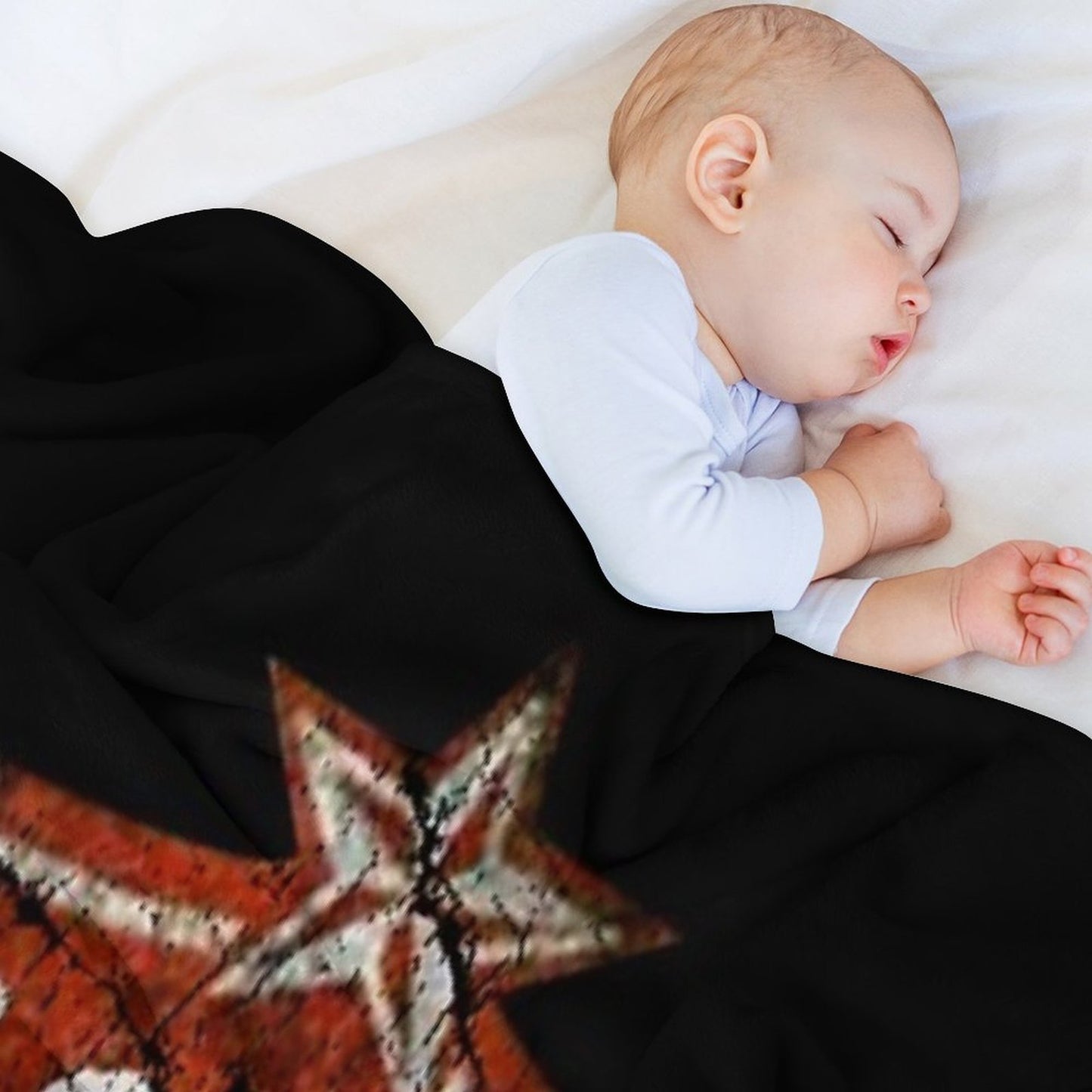 Vintage 1884 Beers Star Anti-pilling Throw Blanket