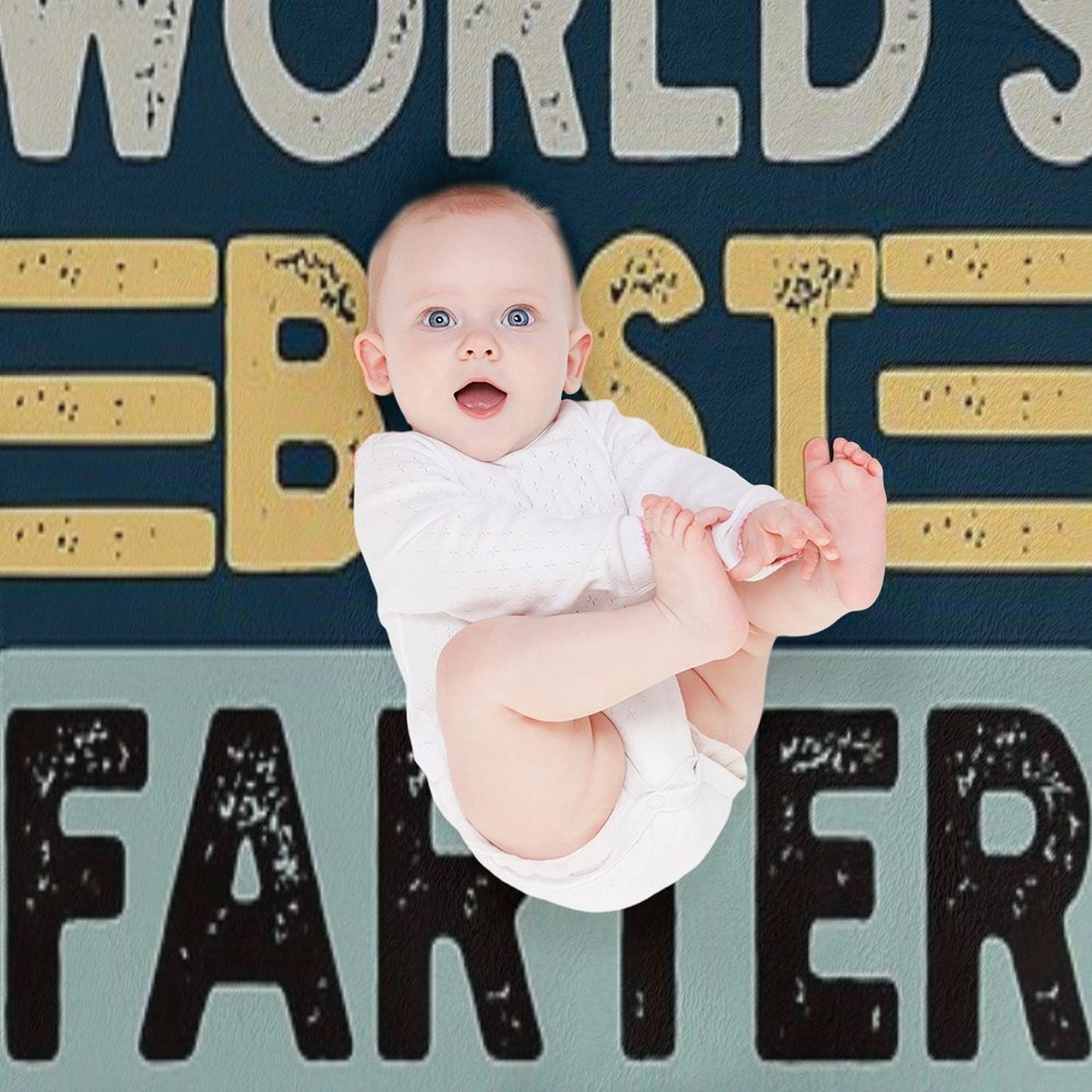 World's Best Farter I Mean Father Father's Day Joke Quick-dry Throw Blanket