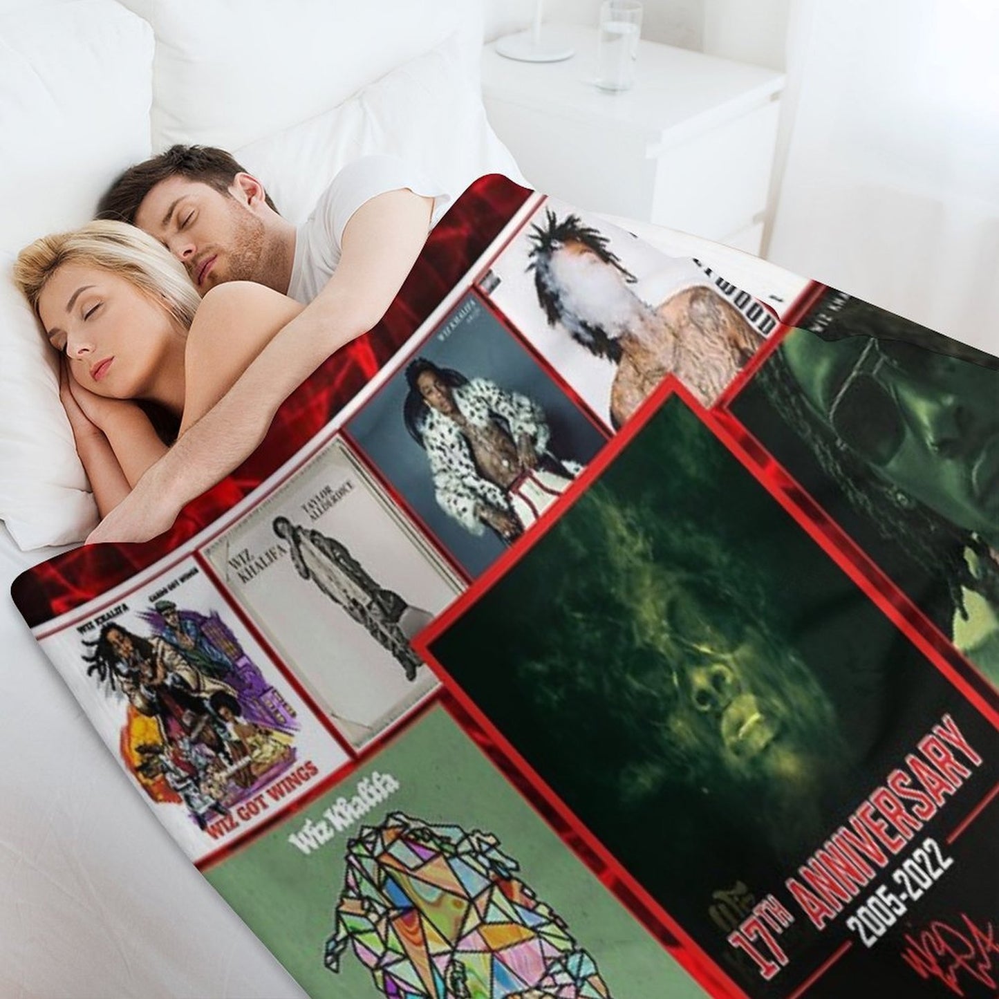 Greatest Albums 17th Anniversary 2005-2022 Plush Throw Blanket