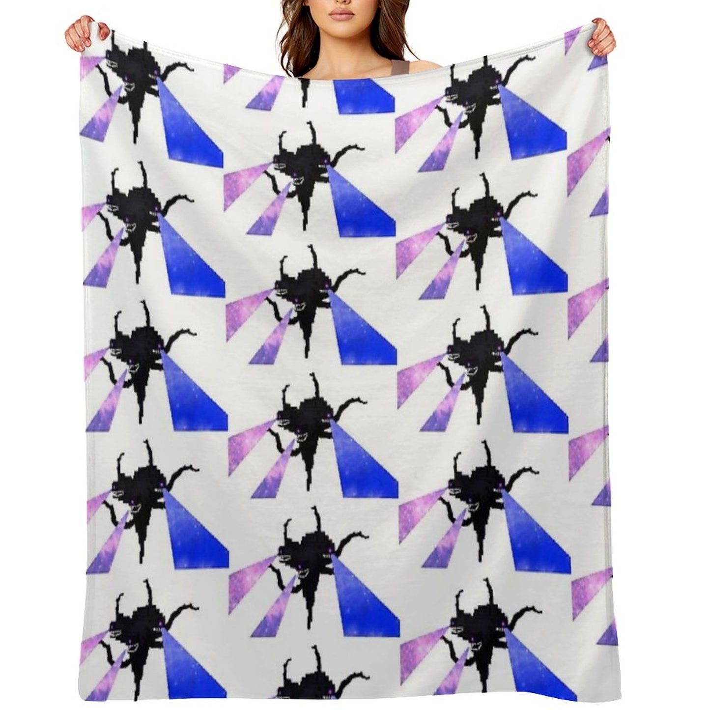 Galaxy Wither Storm Anti-pilling Throw Blanket