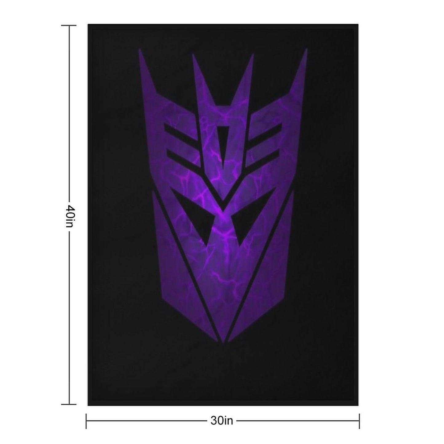 Decepticon Logo Vintage Durable Throw Blanket