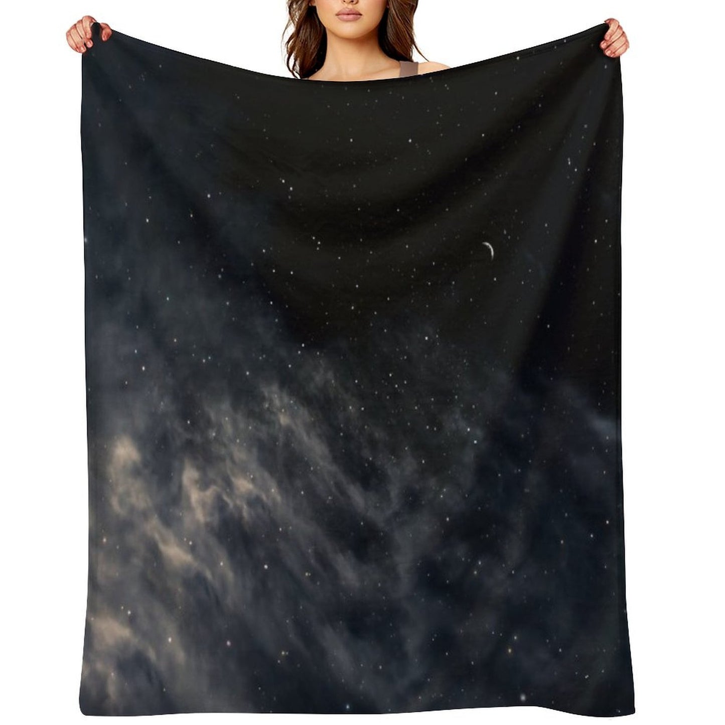 Melancholy Shrink-resistant Throw Blanket