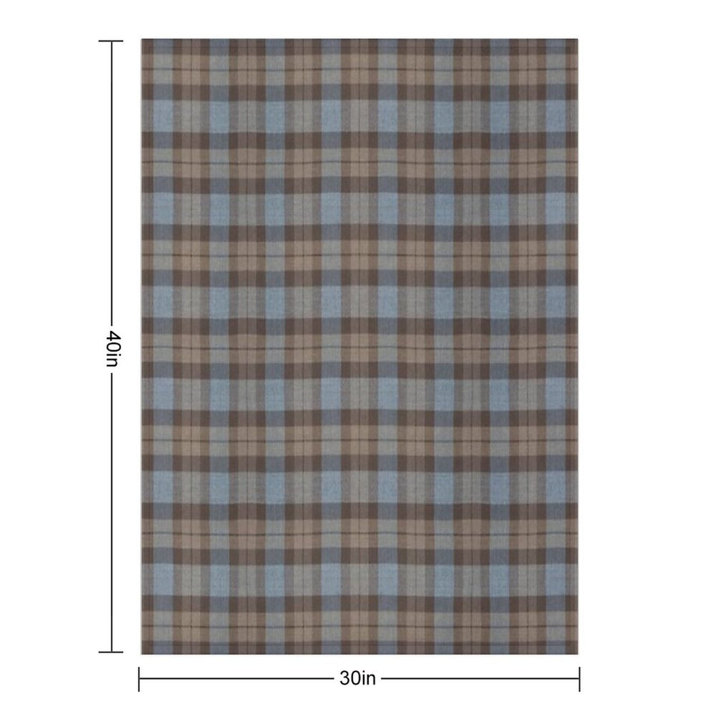 Tartan Plush Throw Blanket