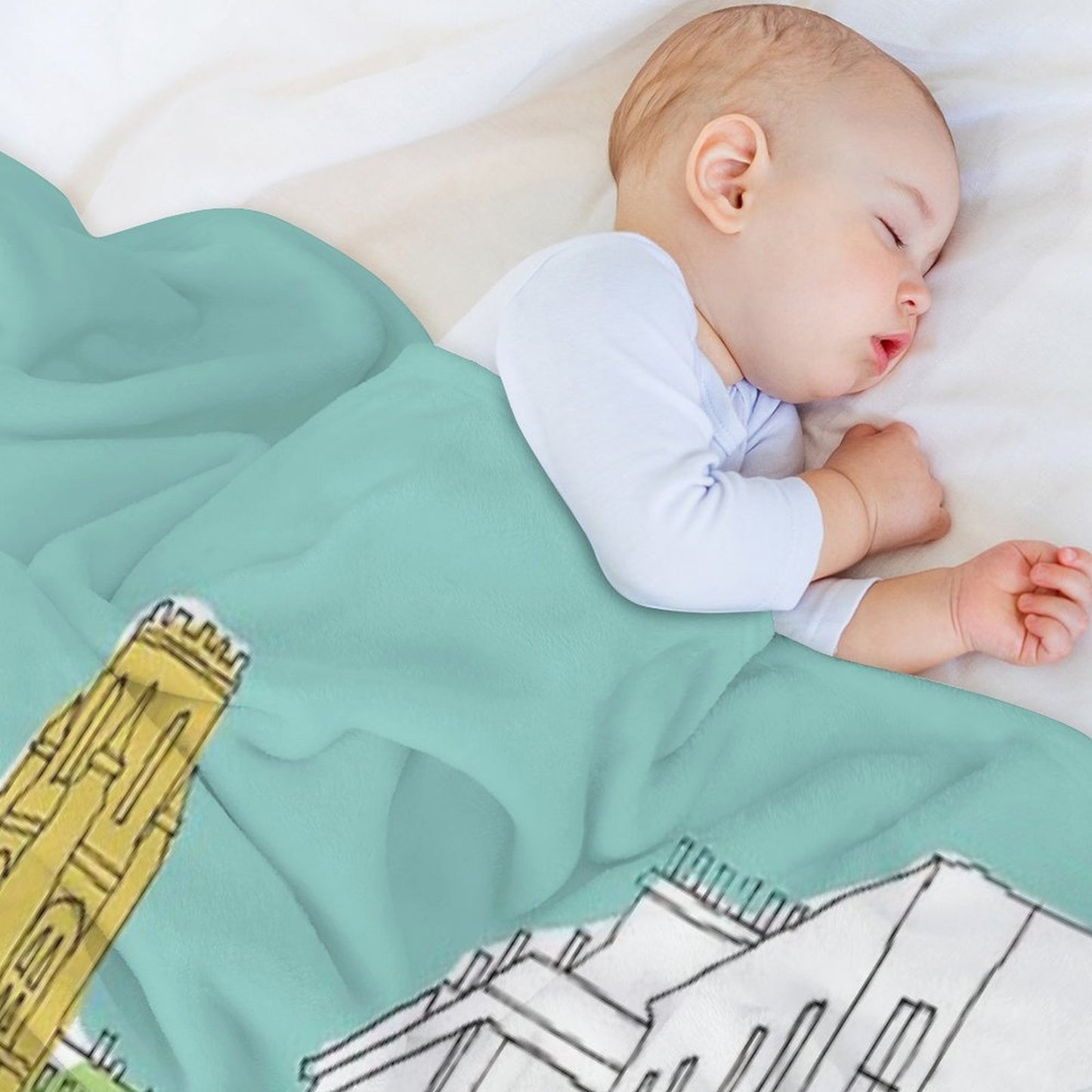 Park Street, Bristol, UK Shrink-resistant Throw Blanket