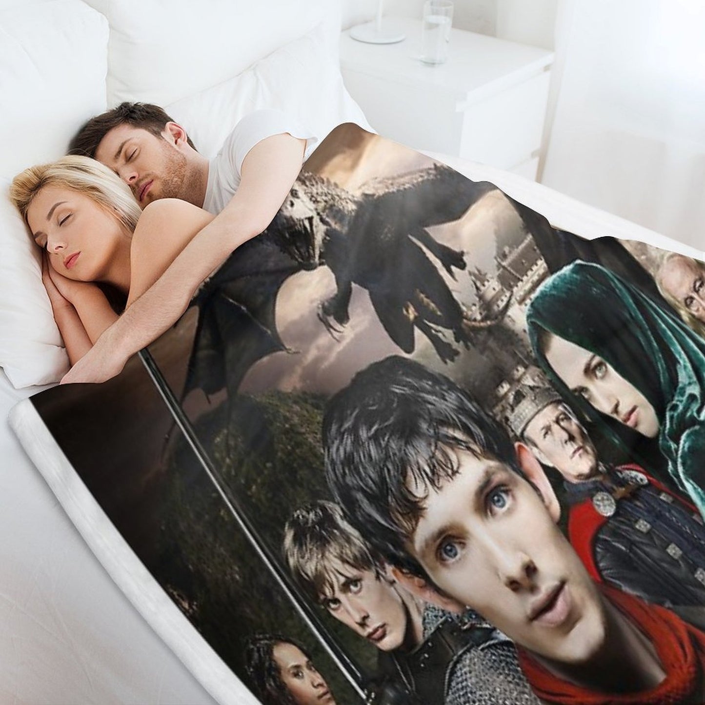 Merlin Velvety-soft Throw Blanket