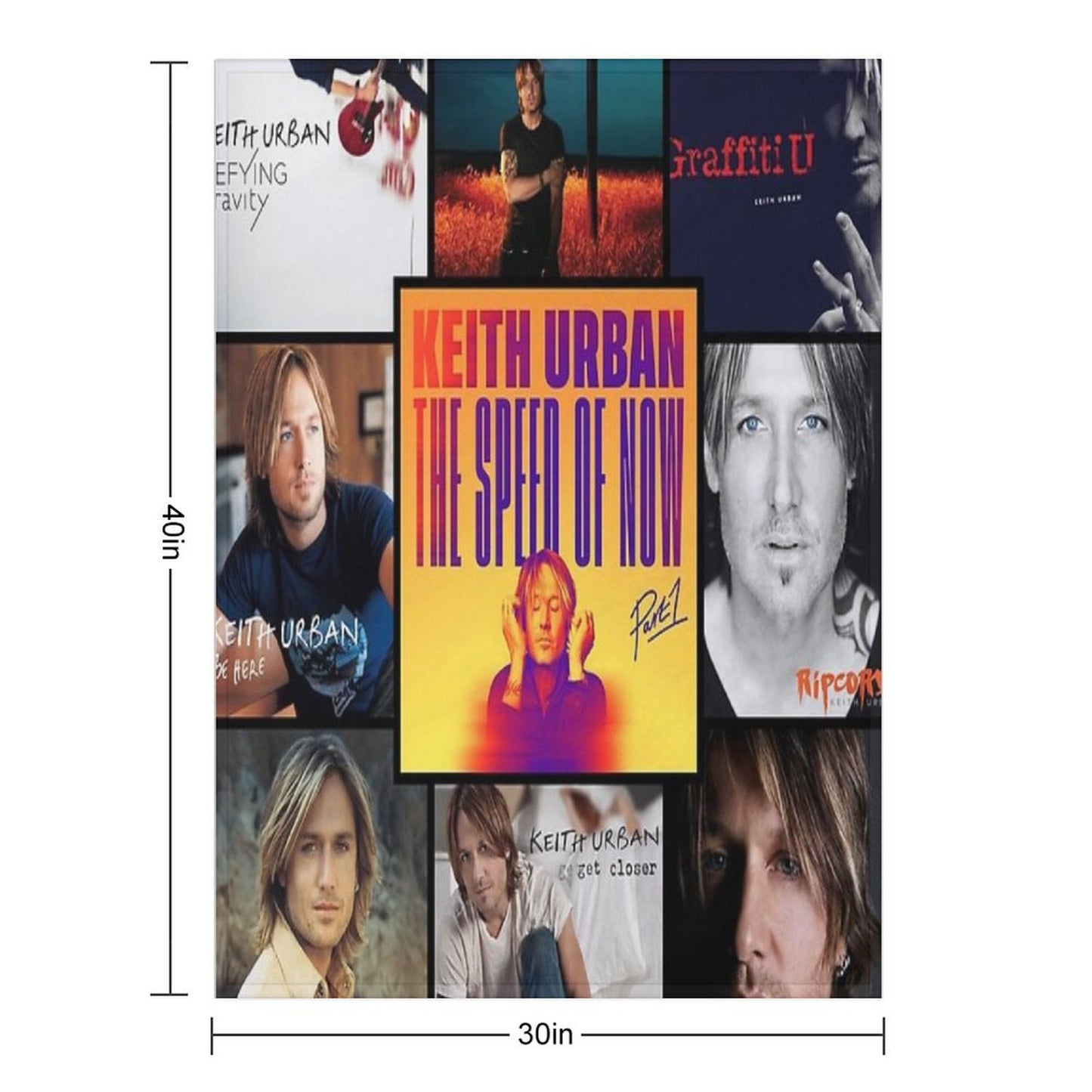 Greatest Albums All-season Throw Blanket
