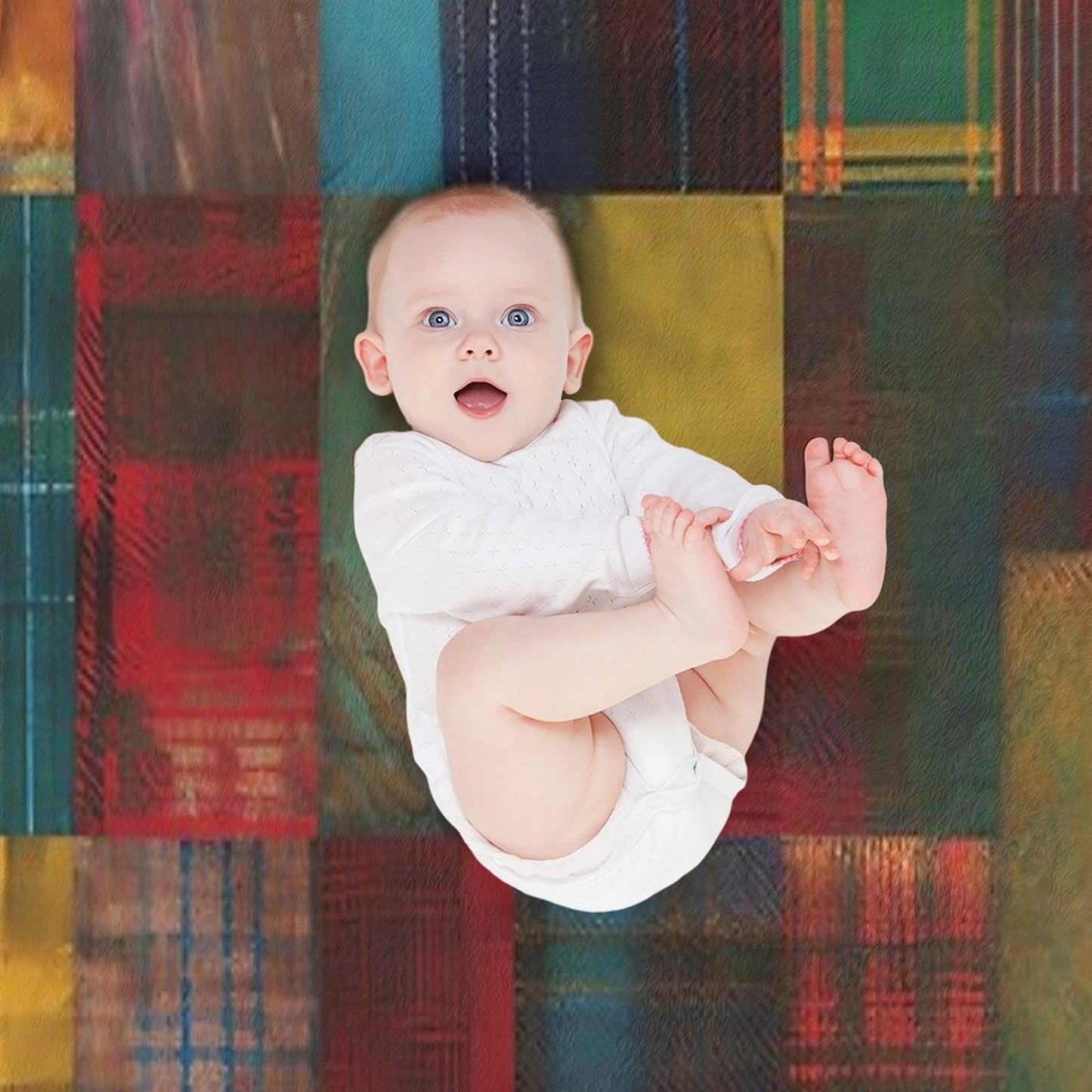 Eternity's Kaleidoscope Travel-friendly Throw Blanket
