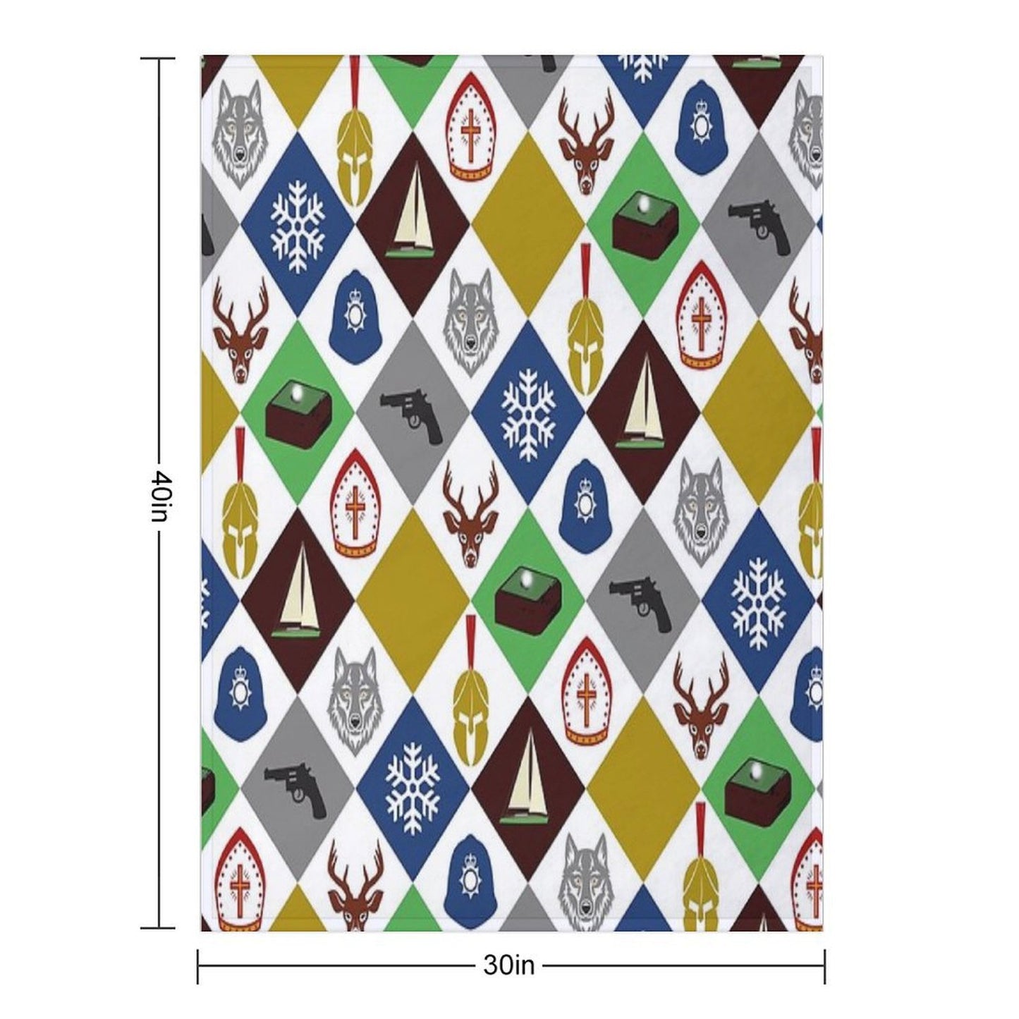 The Box of Delights Shrink-resistant Throw Blanket