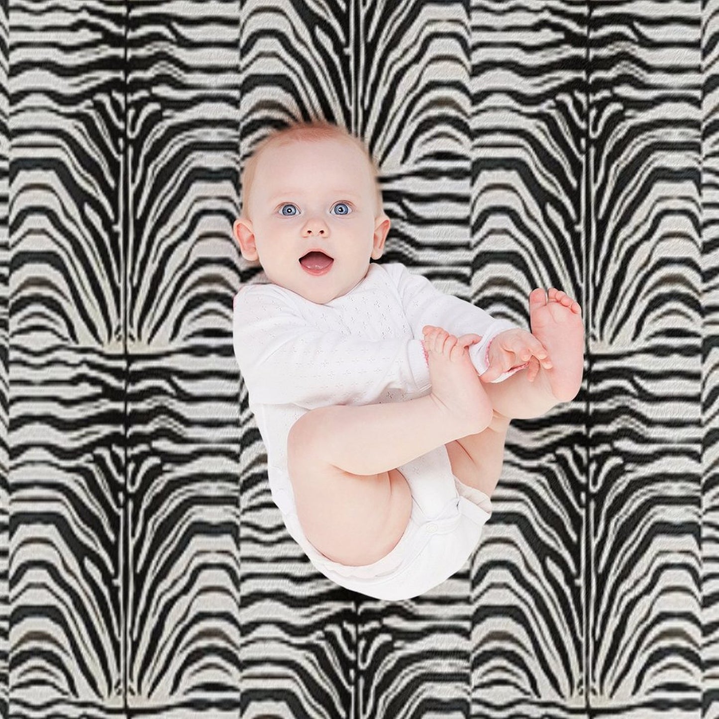 Zebra Anti-pilling Throw Blanket
