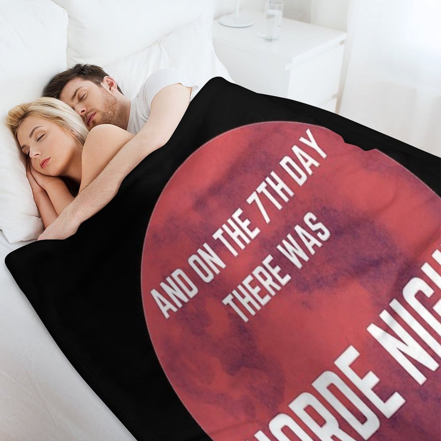 Zombie 7 Days to Die Funny Gamer Horde Night Travel-friendly Throw Blanket