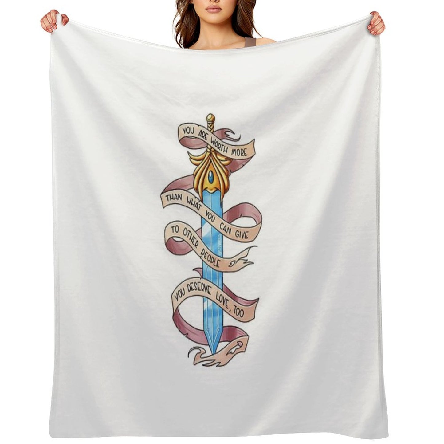 You Deserve Love Too Durable Throw Blanket