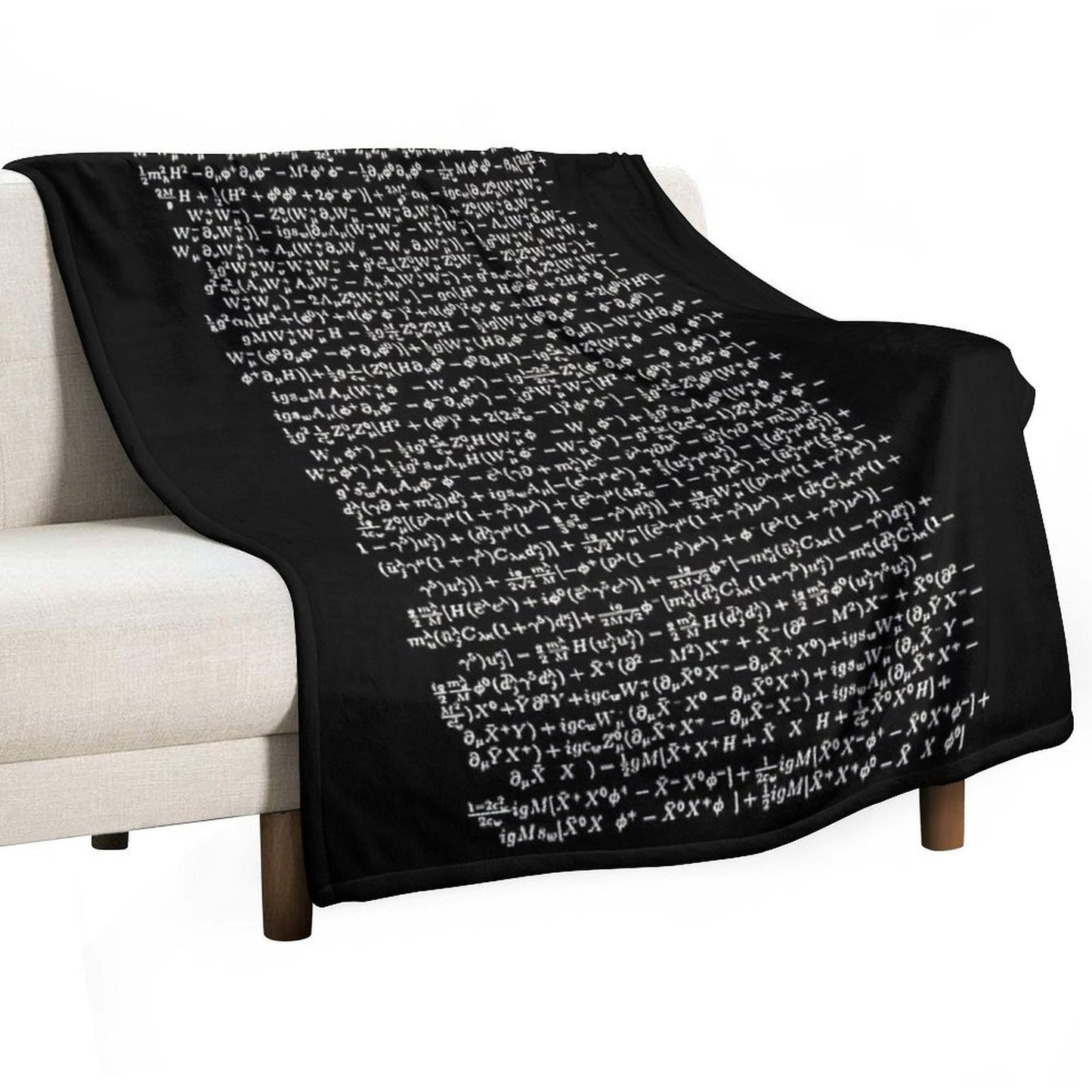 The Standard Model - A Love Poem Machine-washable Throw Blanket