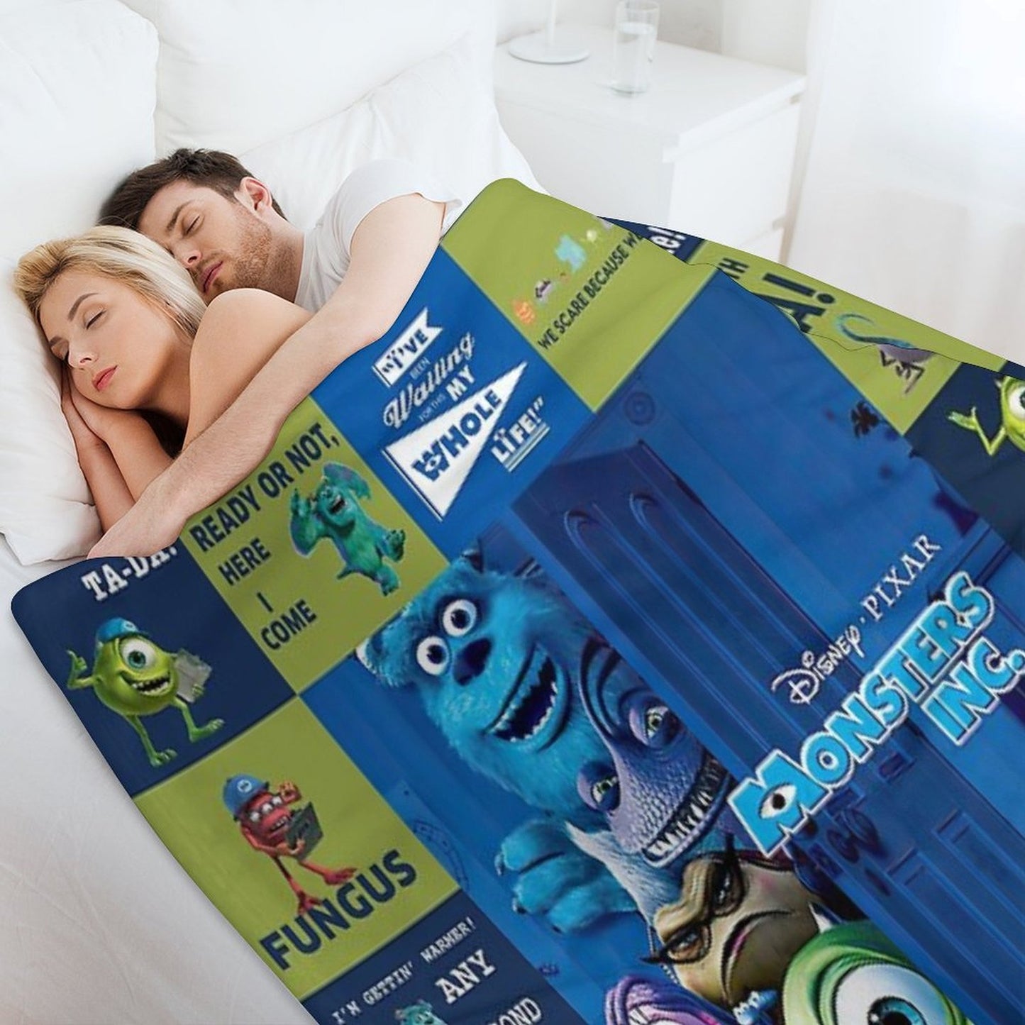 Vegetarian Compact Throw Blanket