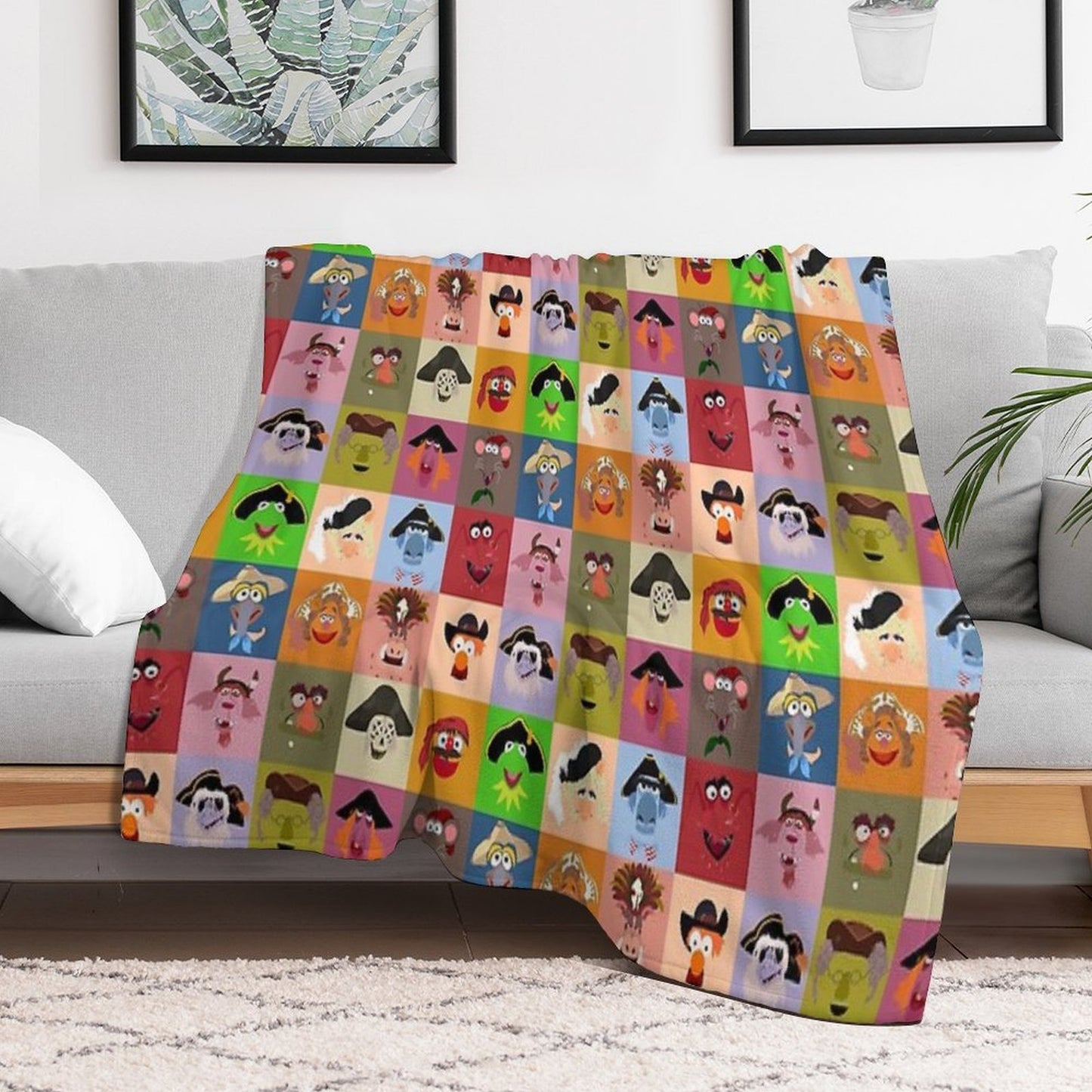 Treasure Island Pirates Wrinkle-free Throw Blanket