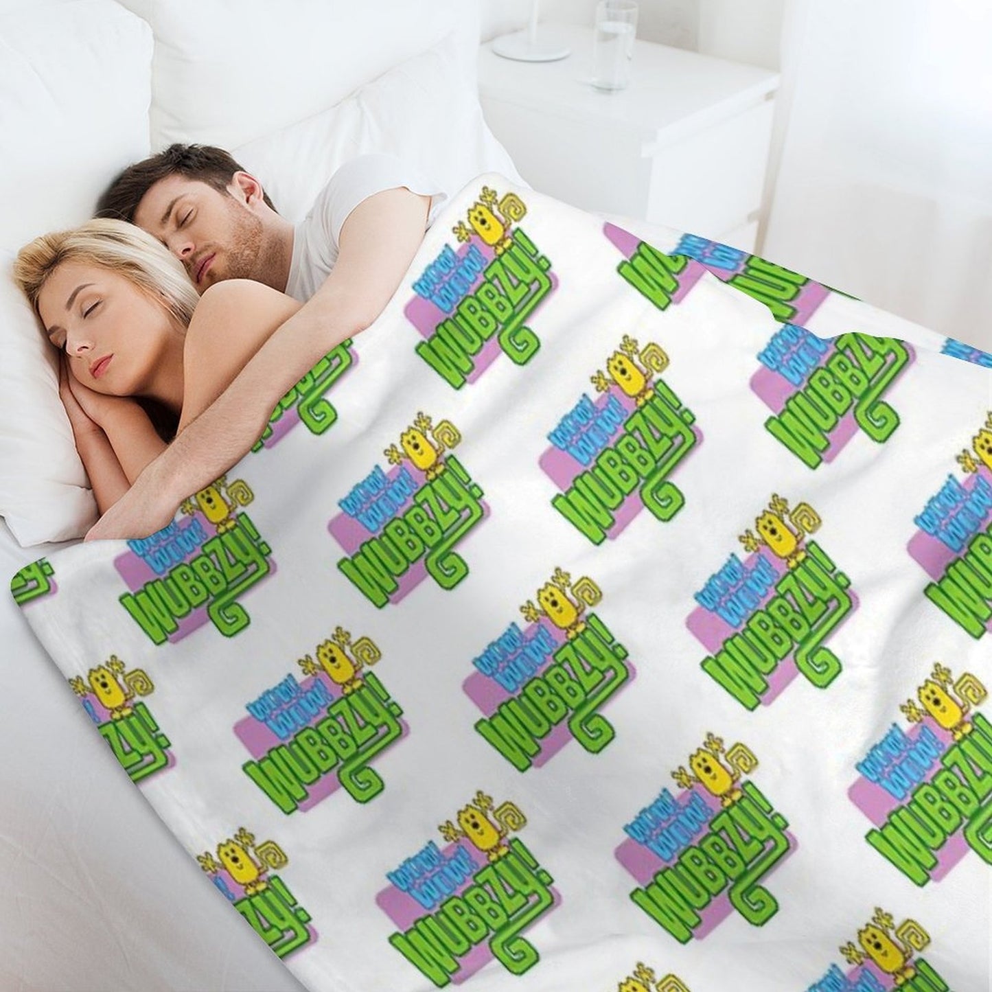 Wow Wow Wubbzy Anti-pilling Throw Blanket