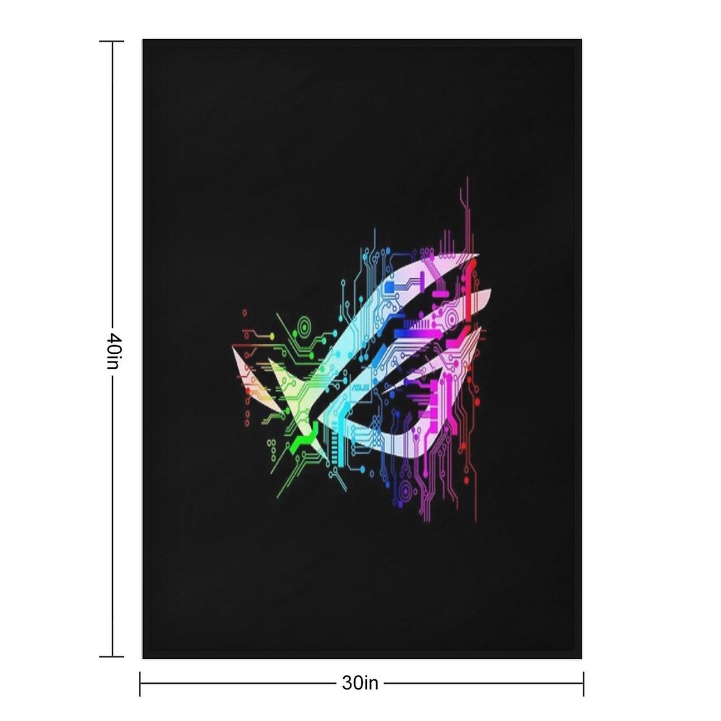 Asus Rog Compact Throw Blanket