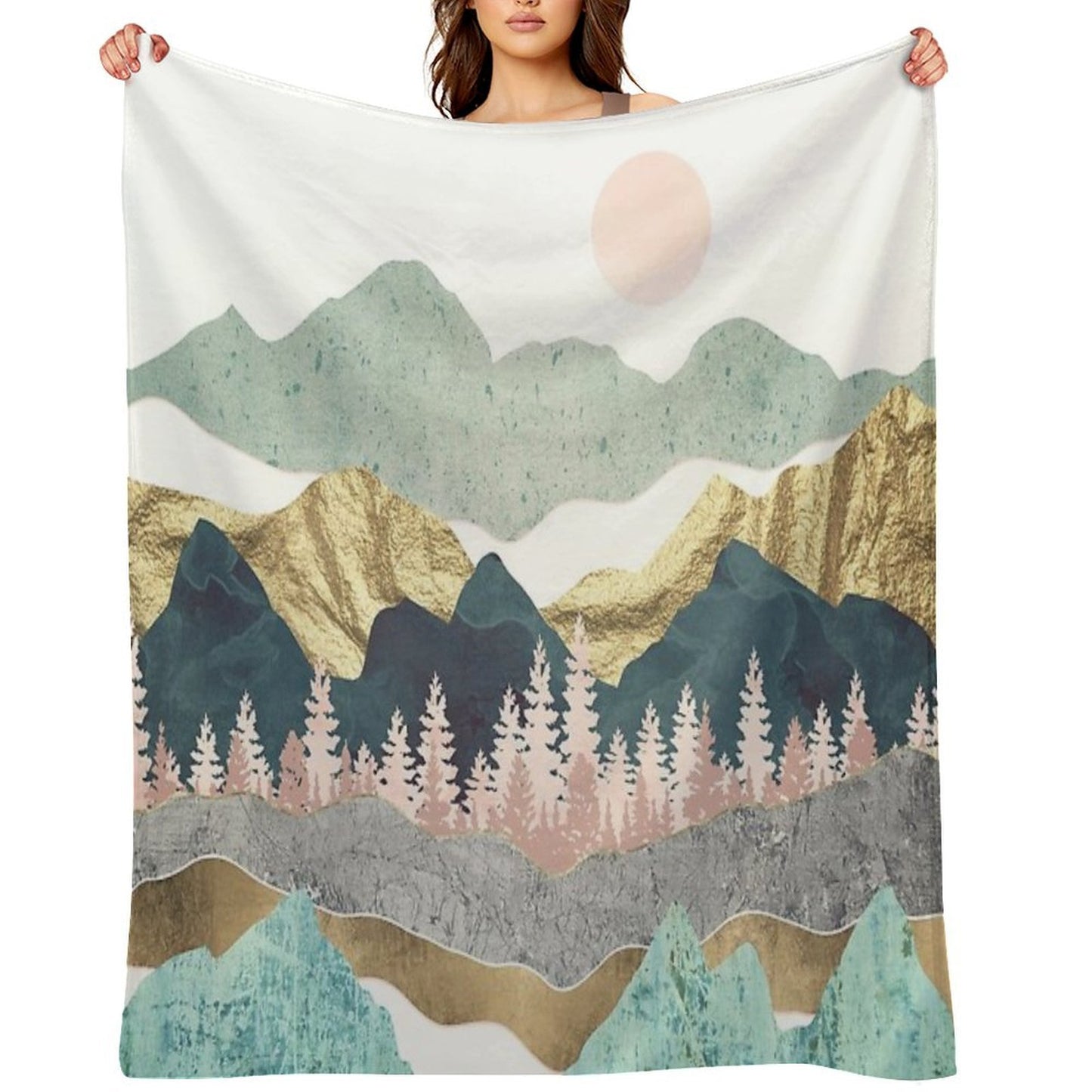Summer Vista Eco-conscious Throw Blanket