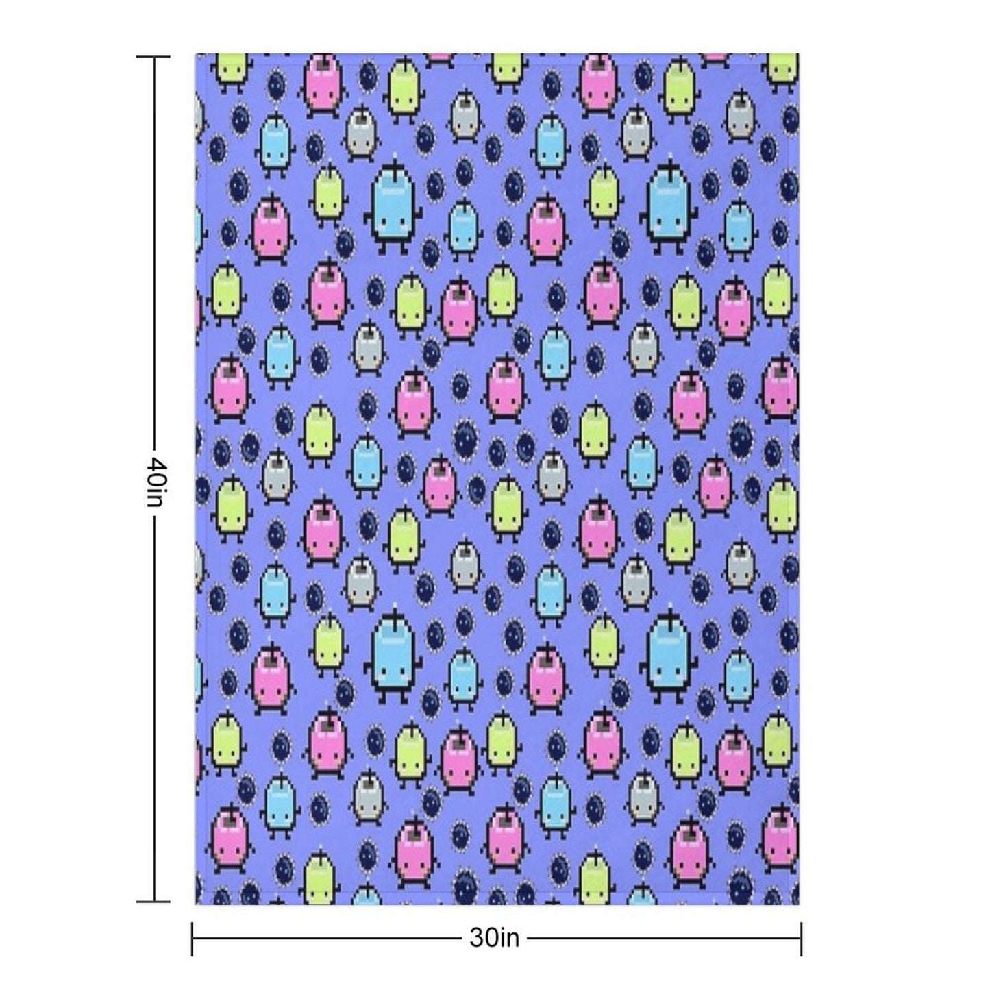 Stardew Valley Junimo Compact Throw Blanket