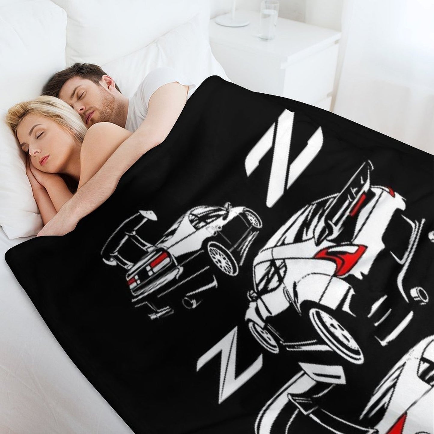Z Family. 350z 370z 300zx Velvety-soft Throw Blanket