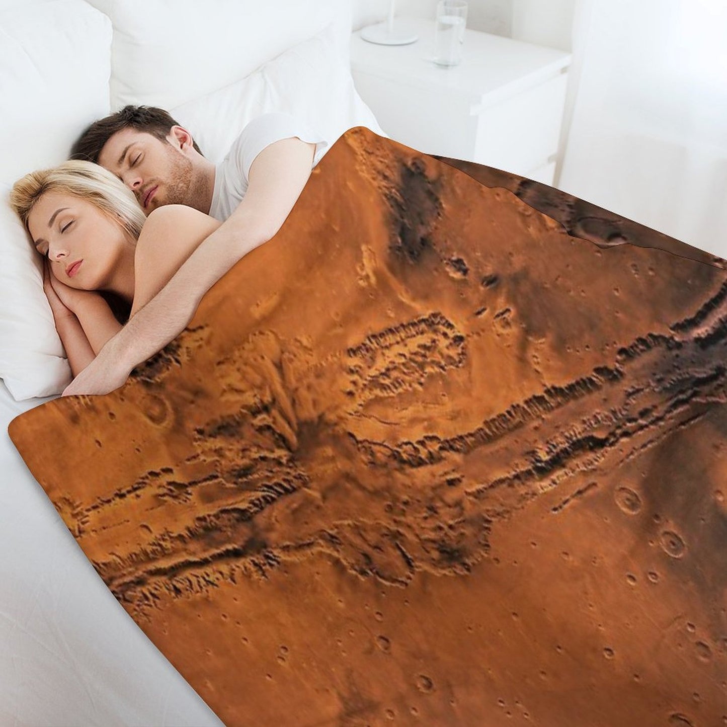 Mars Compact Throw Blanket