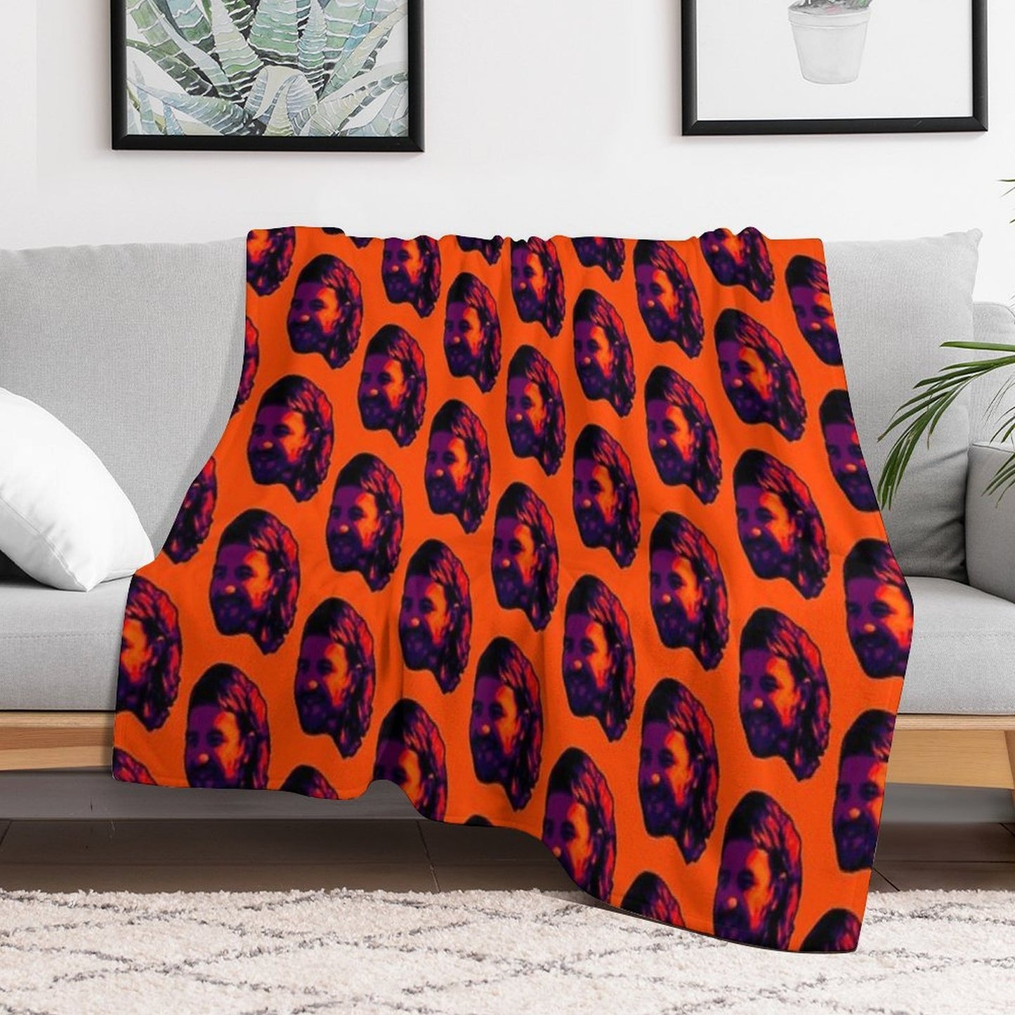 Patrick Carrigan Plush Throw Blanket