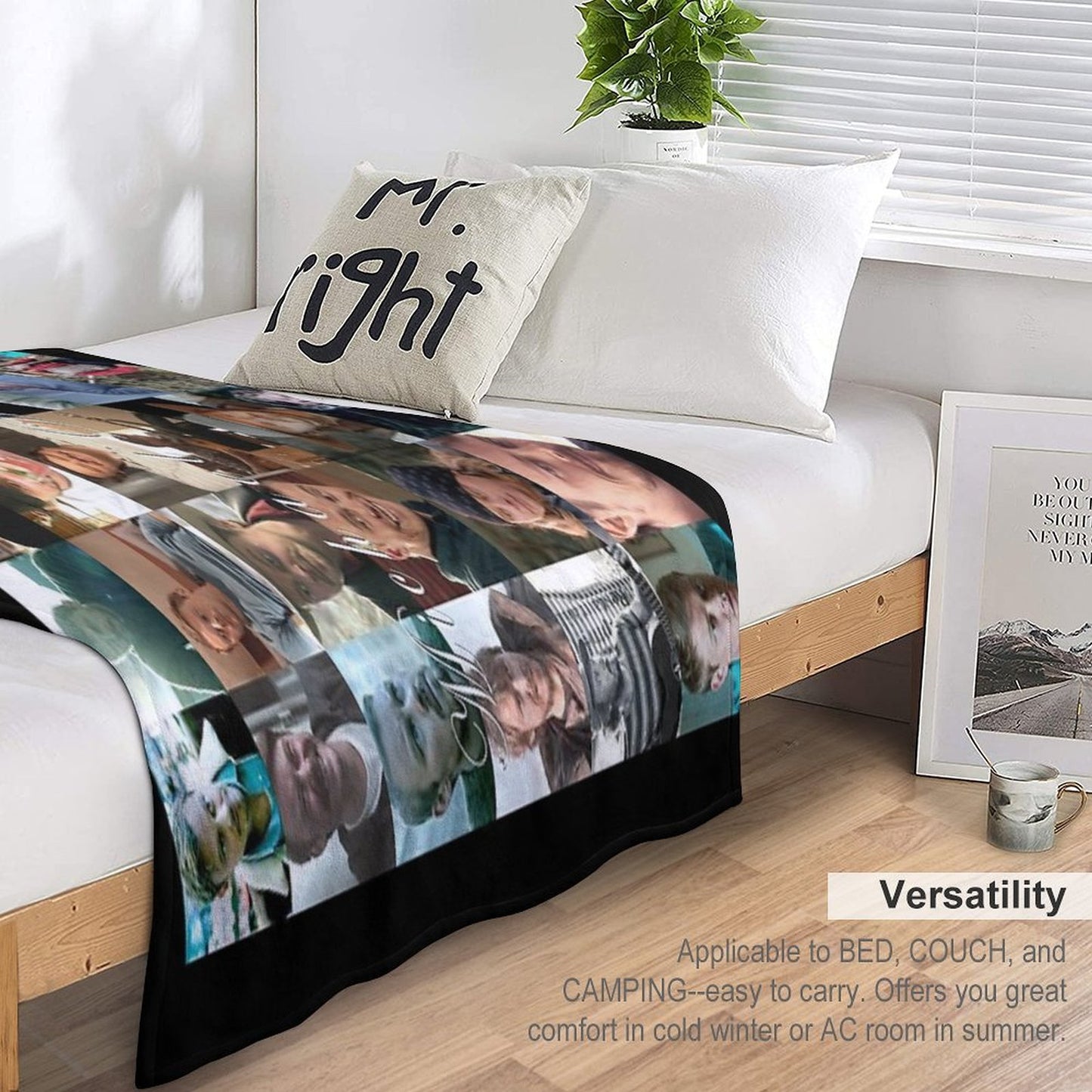 Michael Dorman (throw Blanket & Tapestry) Shrink-resistant Throw Blanket