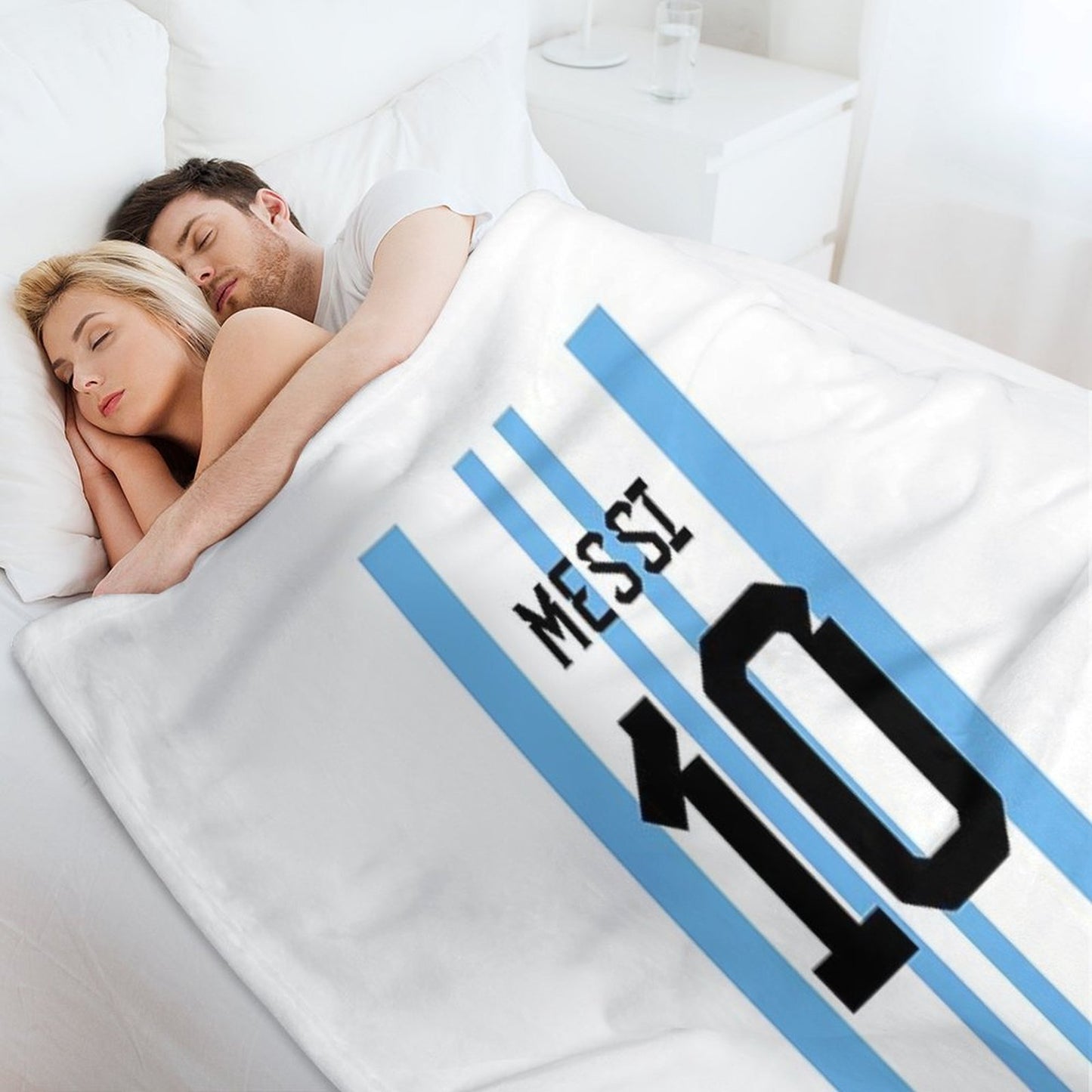 Messi 10 Multi-functional Throw Blanket