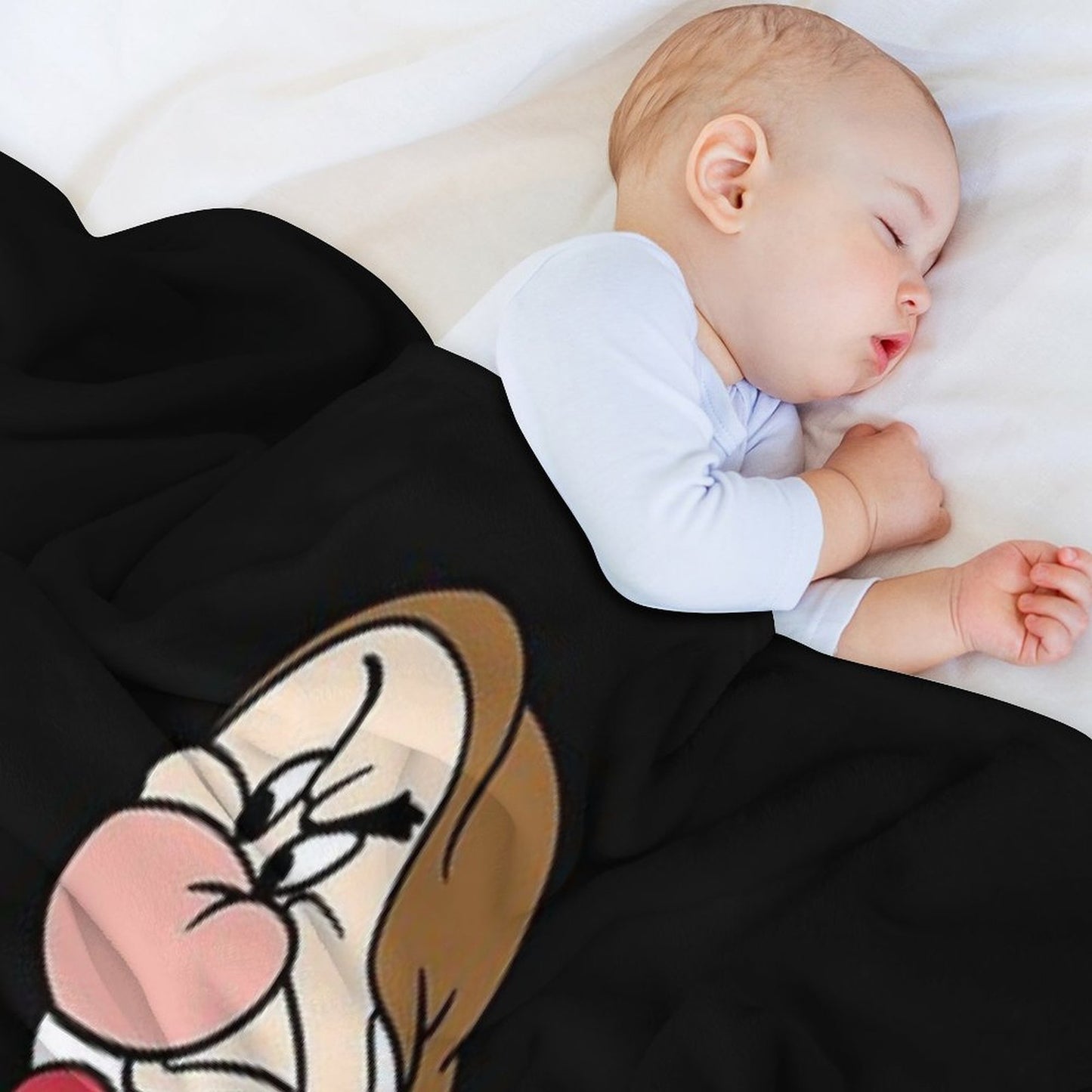 GRUMPY SNOW WHITE AND THE SEVEN DWARFS Premium Throw Blanket