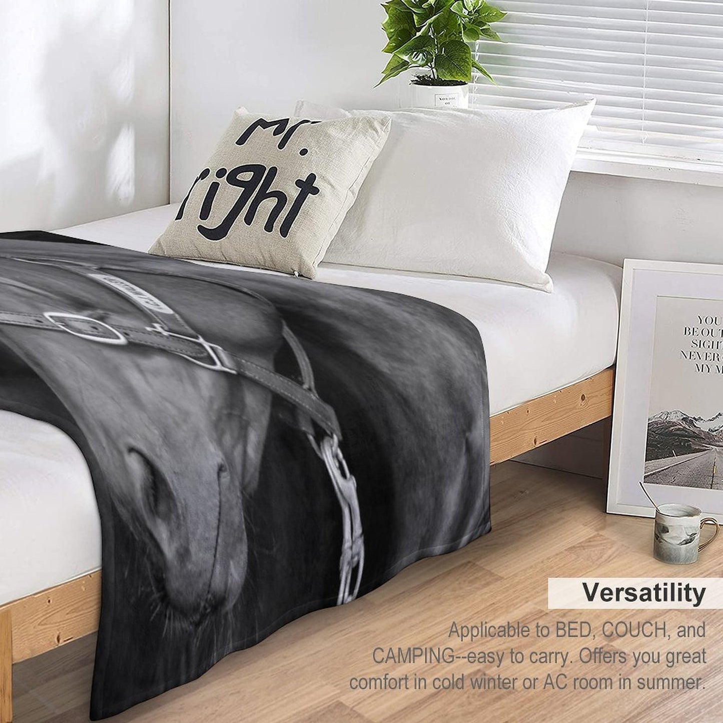 Winx - Farewell to A Champion Durable Throw Blanket