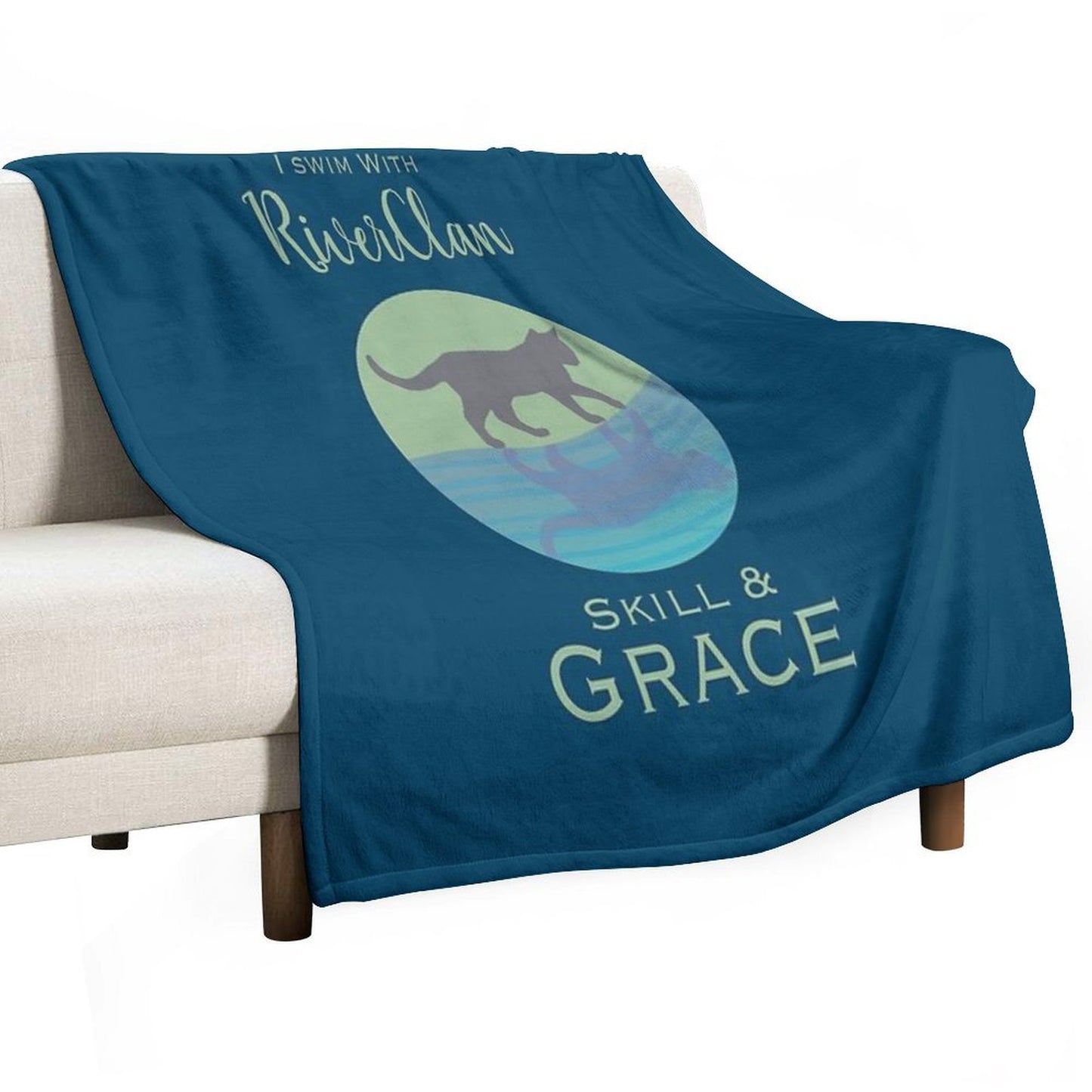 RiverClan Pride Machine-washable Throw Blanket