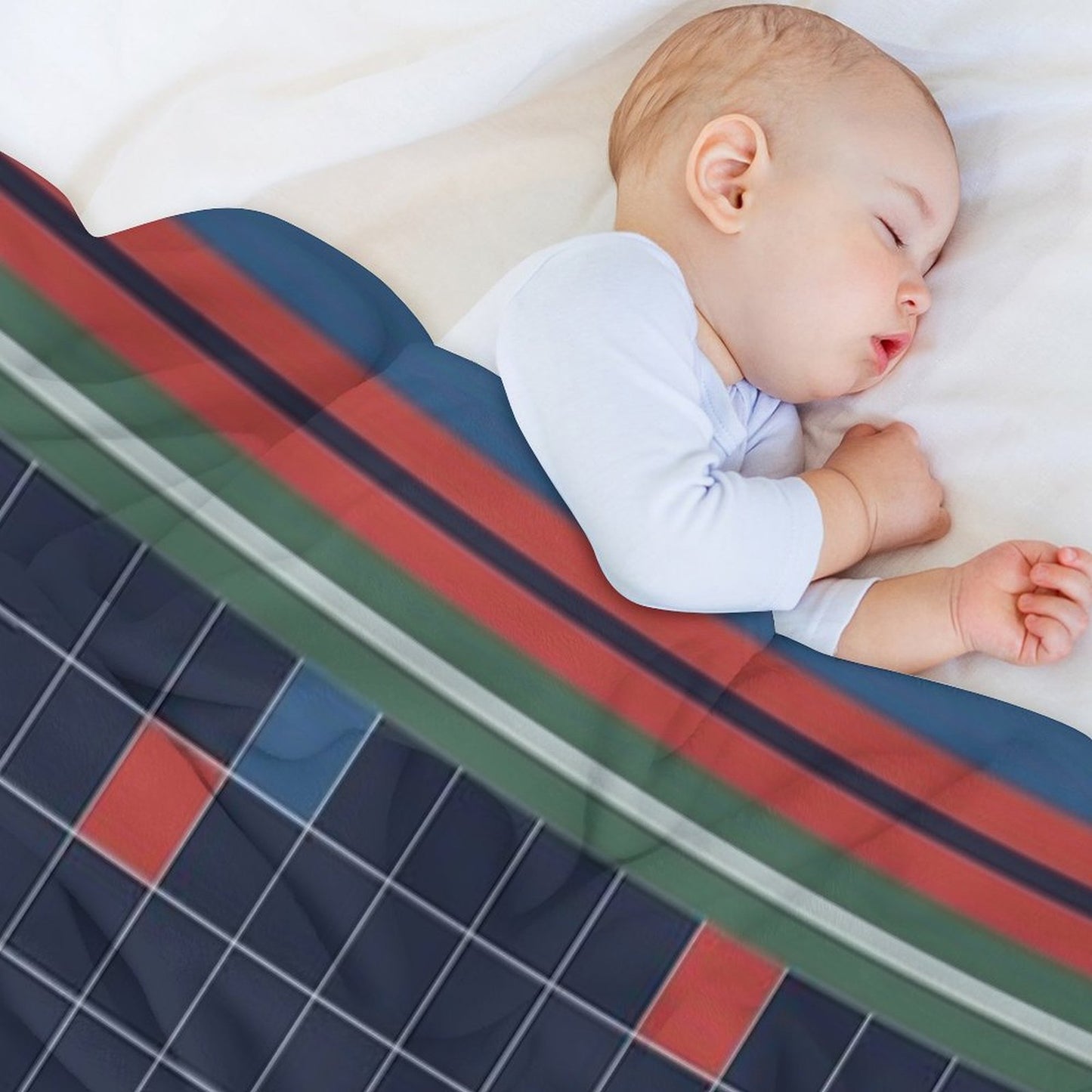 Classic 80s-Style Bedding Versatility Throw Blanket