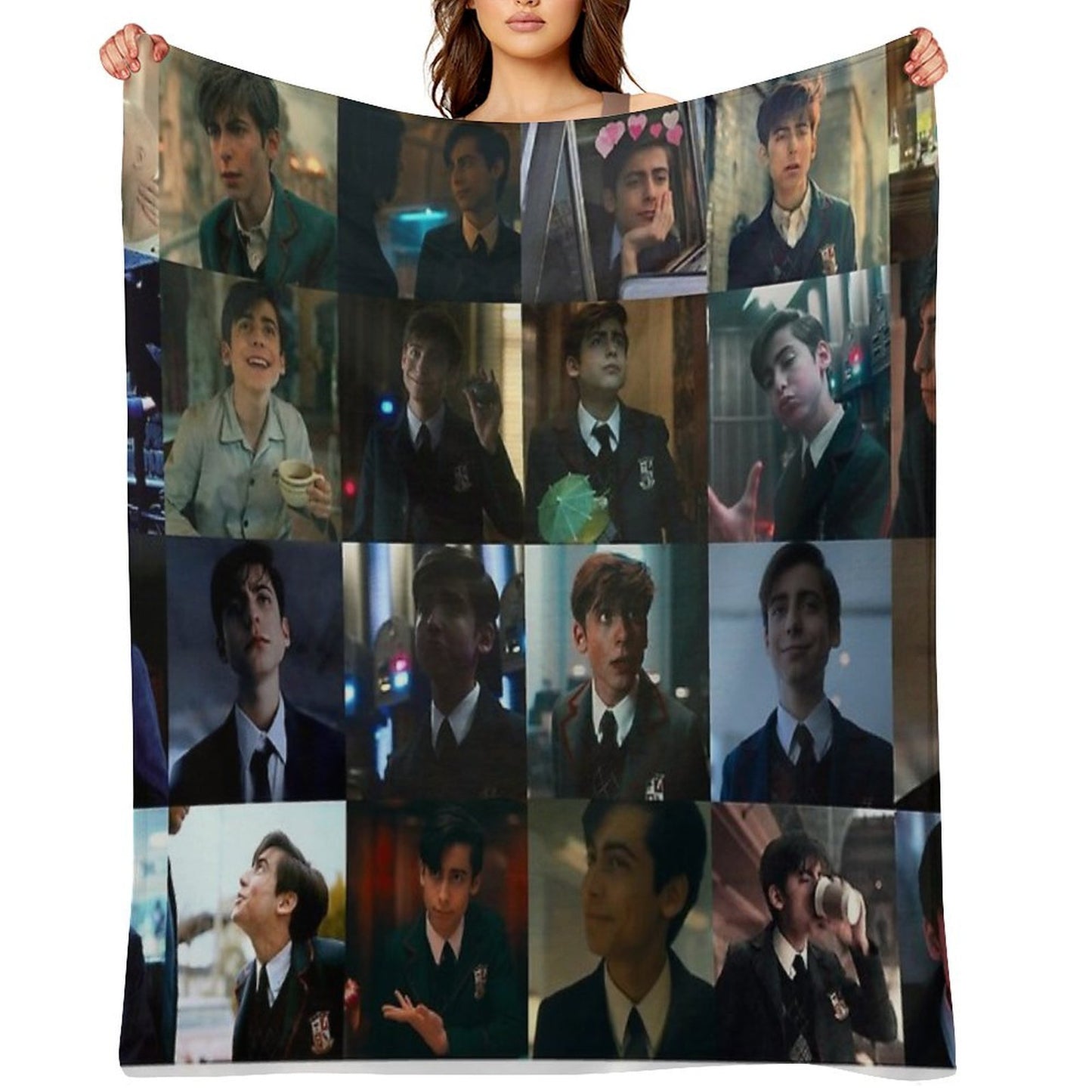 Five Hargreeves Mod Mood Velvety-soft Throw Blanket