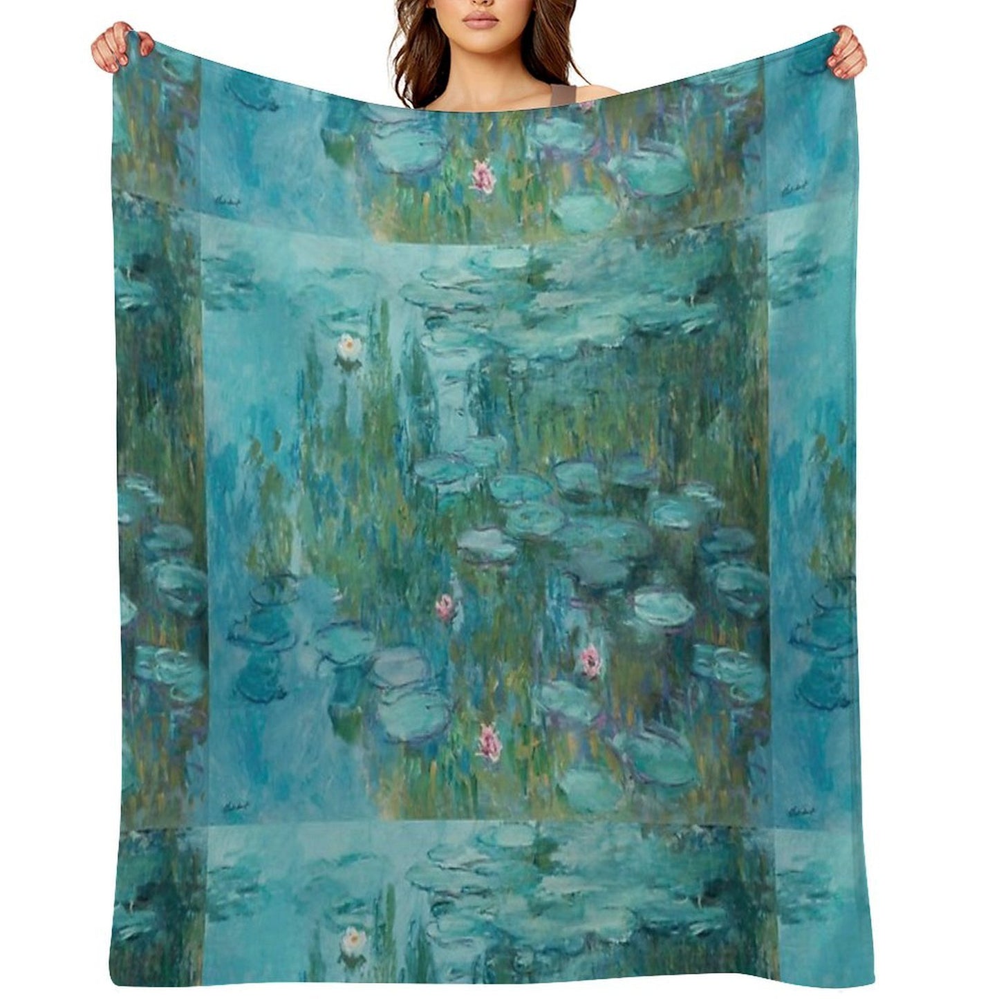 Claude Monet – Nymphéas – Water Lilies Gift-ready Throw Blanket