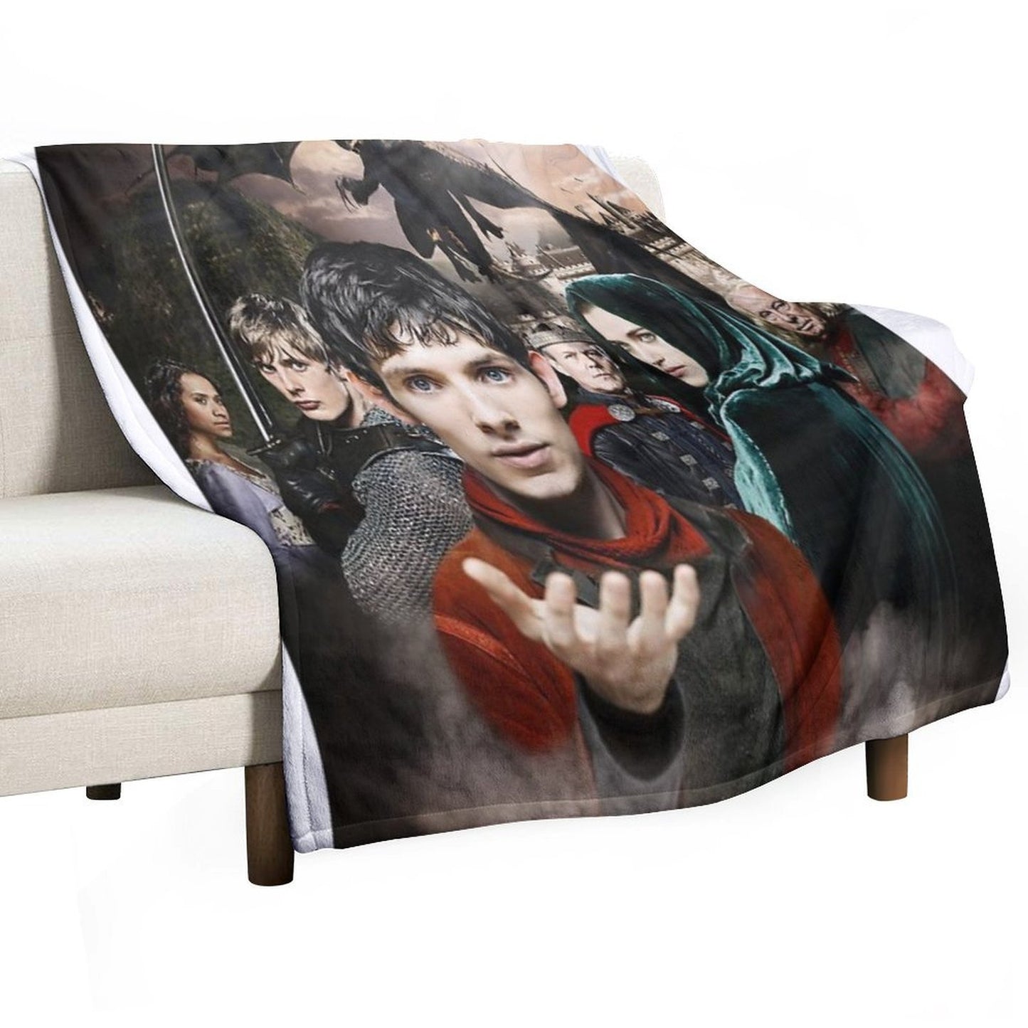 Merlin Velvety-soft Throw Blanket