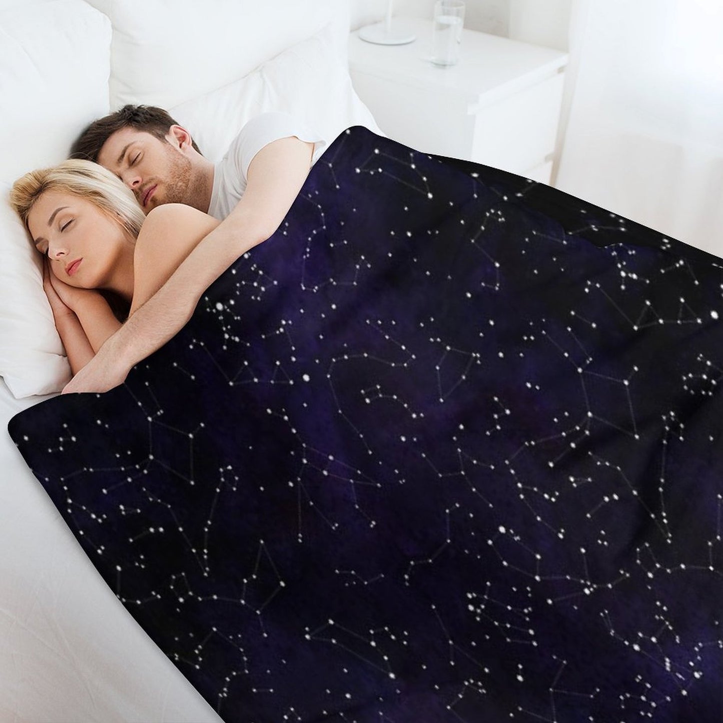 Northern Hemisphere Constellations All-season Throw Blanket