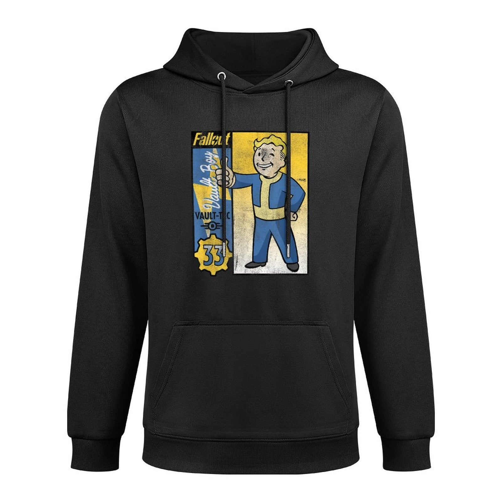 Fallout TV Series Vault-Tec Trading Card Moisture-Wicking Hoodie