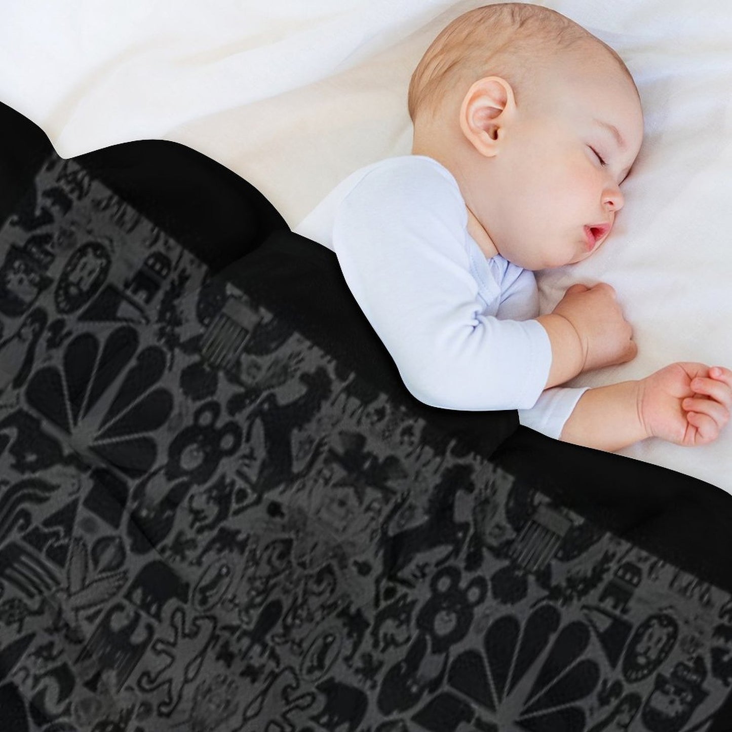 The Darkest Animal Wallpaper Easy Care Throw Blanket