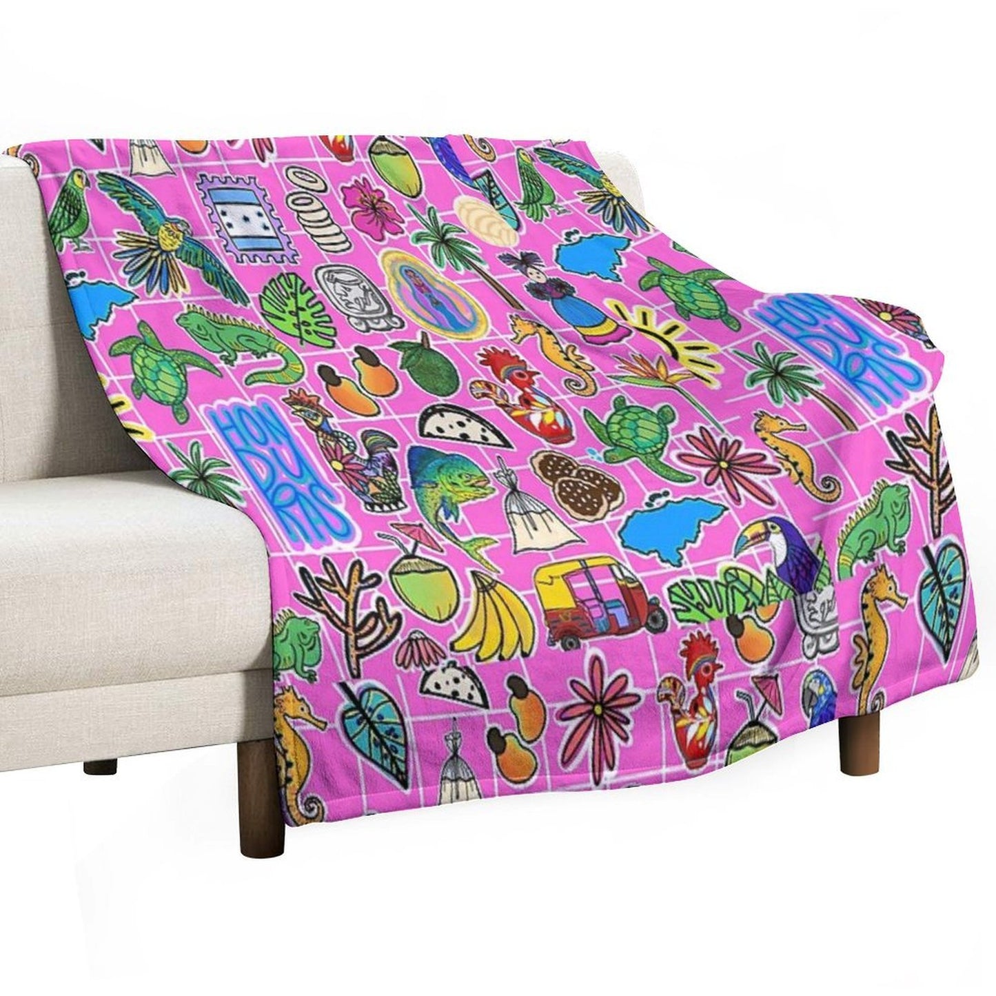 HONDURAS 2023 Versatility Throw Blanket
